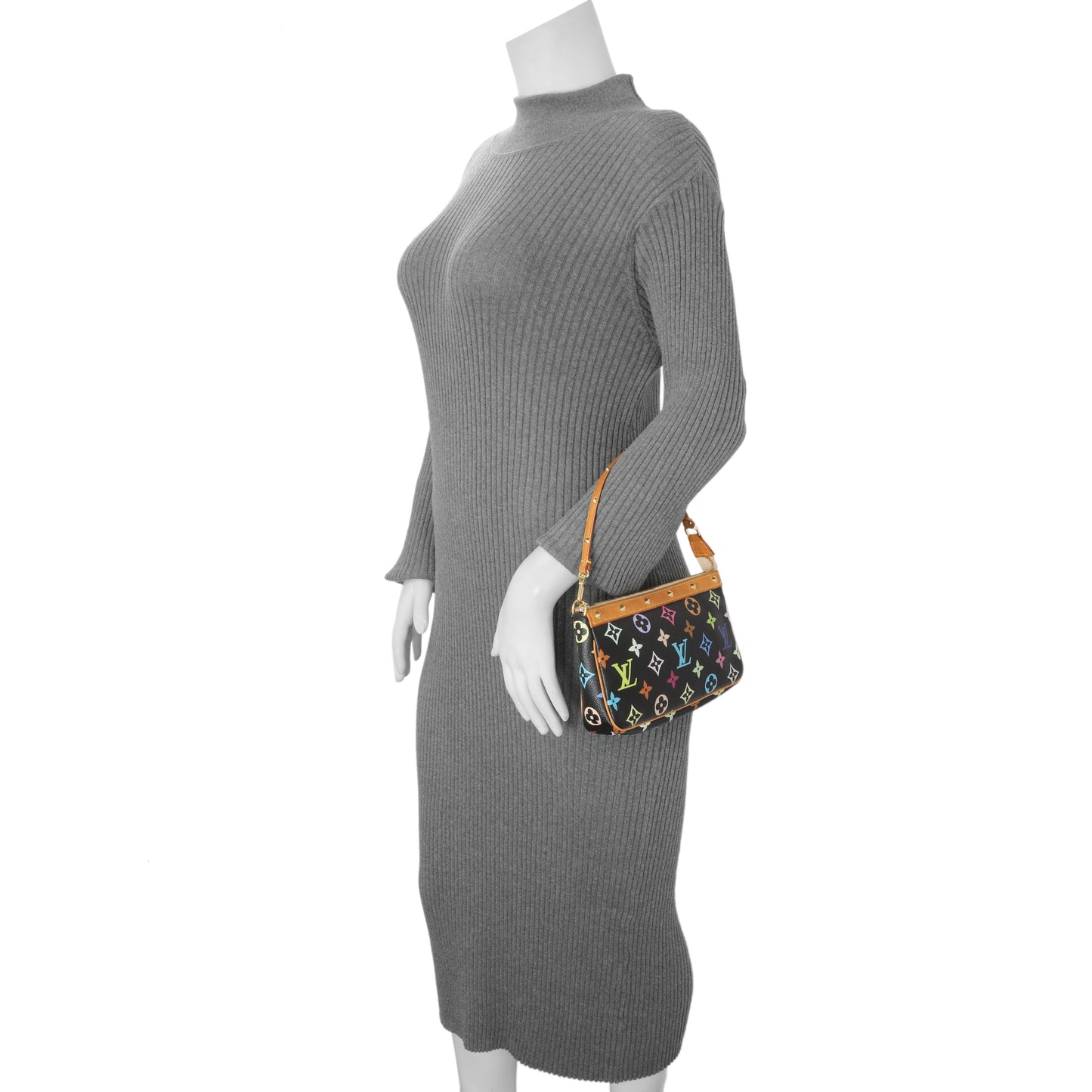 Exclusive Louis Vuitton Monogram Multicolor Pochette Accessories — Alternate View 13