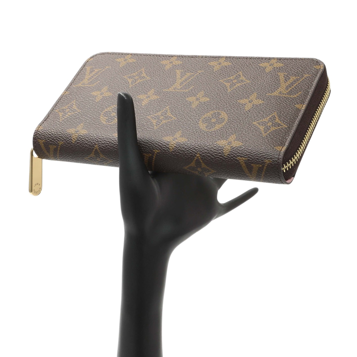 Exclusive Louis Vuitton Monogram Zippy Wallet — Lifestyle View