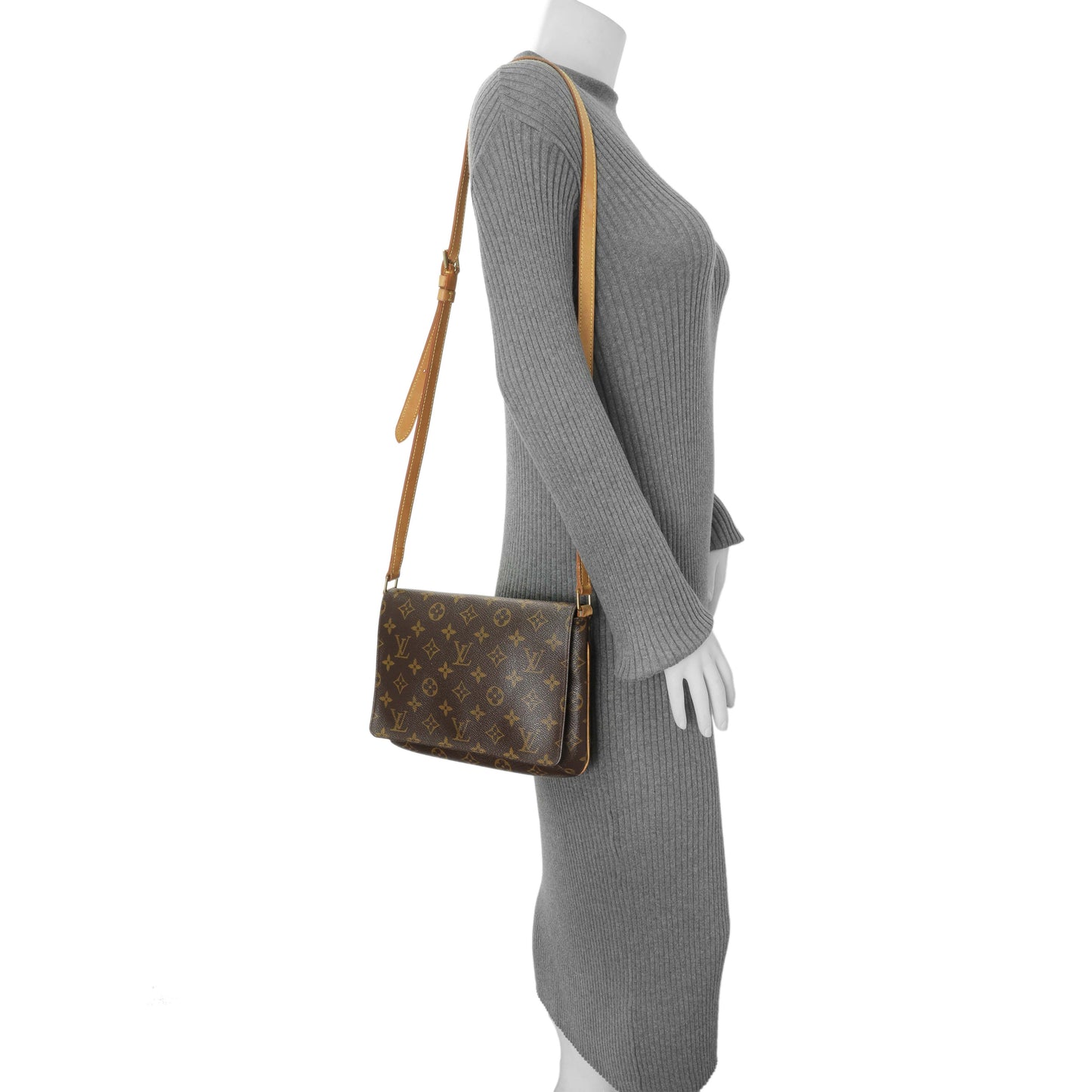 Exclusive Louis Vuitton Monogram Musette Tango Long Strap — Alternate View 12