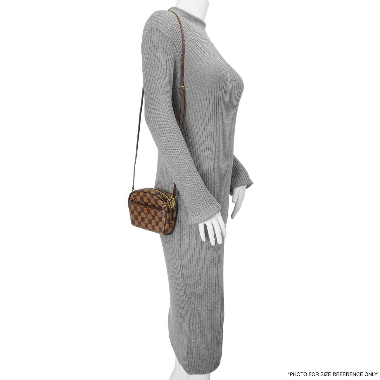 Exclusive Louis Vuitton Damier Ebene Pochette Ipanema — Alternate View 7