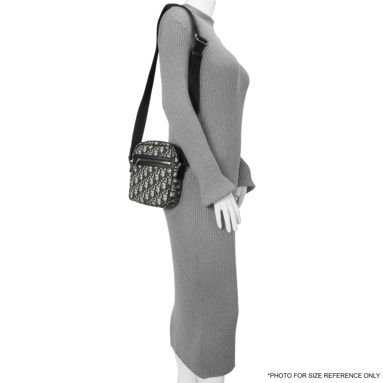Exclusive Christian Dior Blue Oblique Messenger Pouch — Alternate View 8