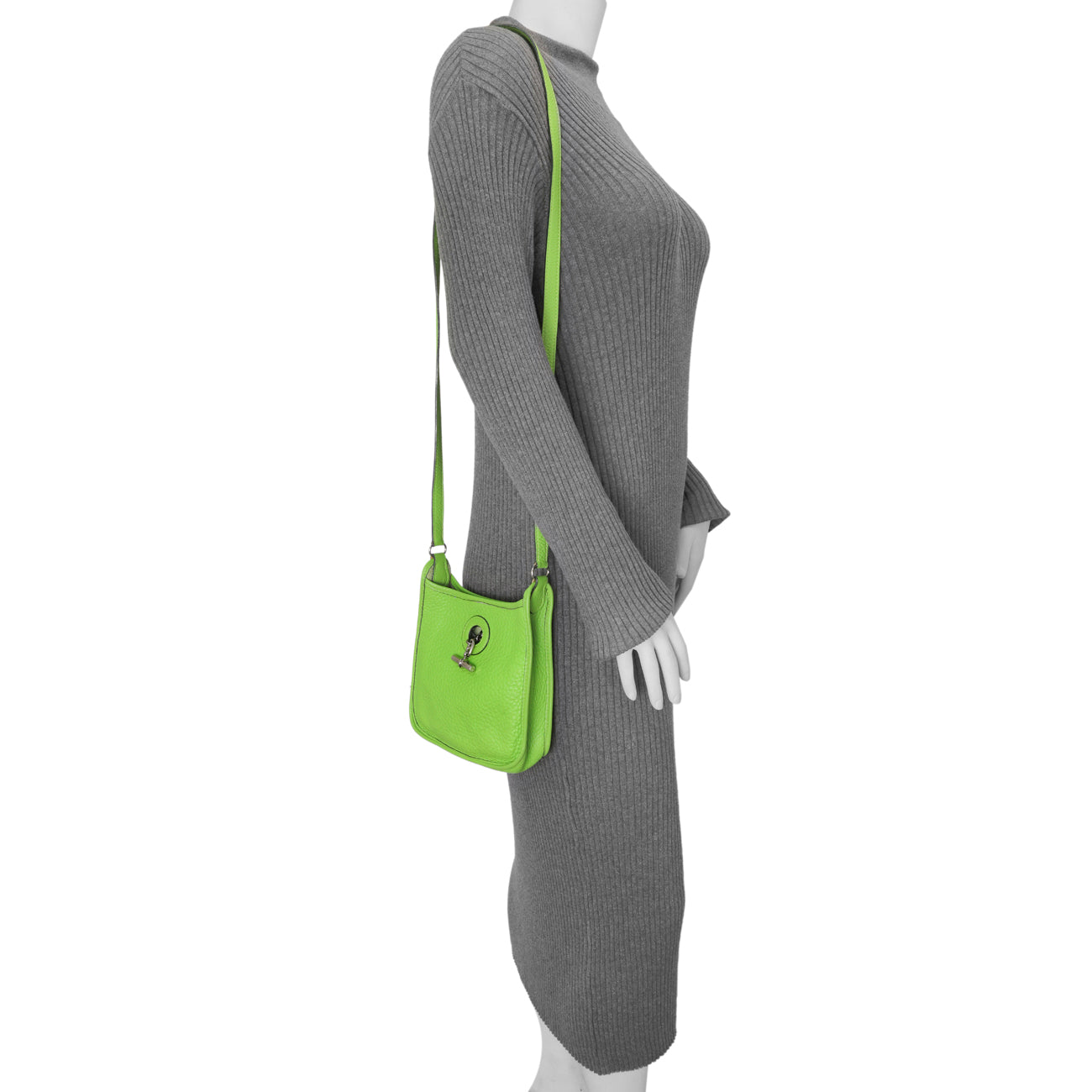 Exclusive Hermes Green Clemence Vespa TPM — Alternate View 13