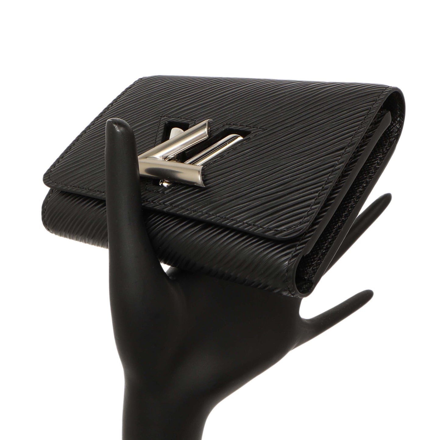 Exclusive Louis Vuitton Black Epi Twist XS Wallet — Alternate View 7