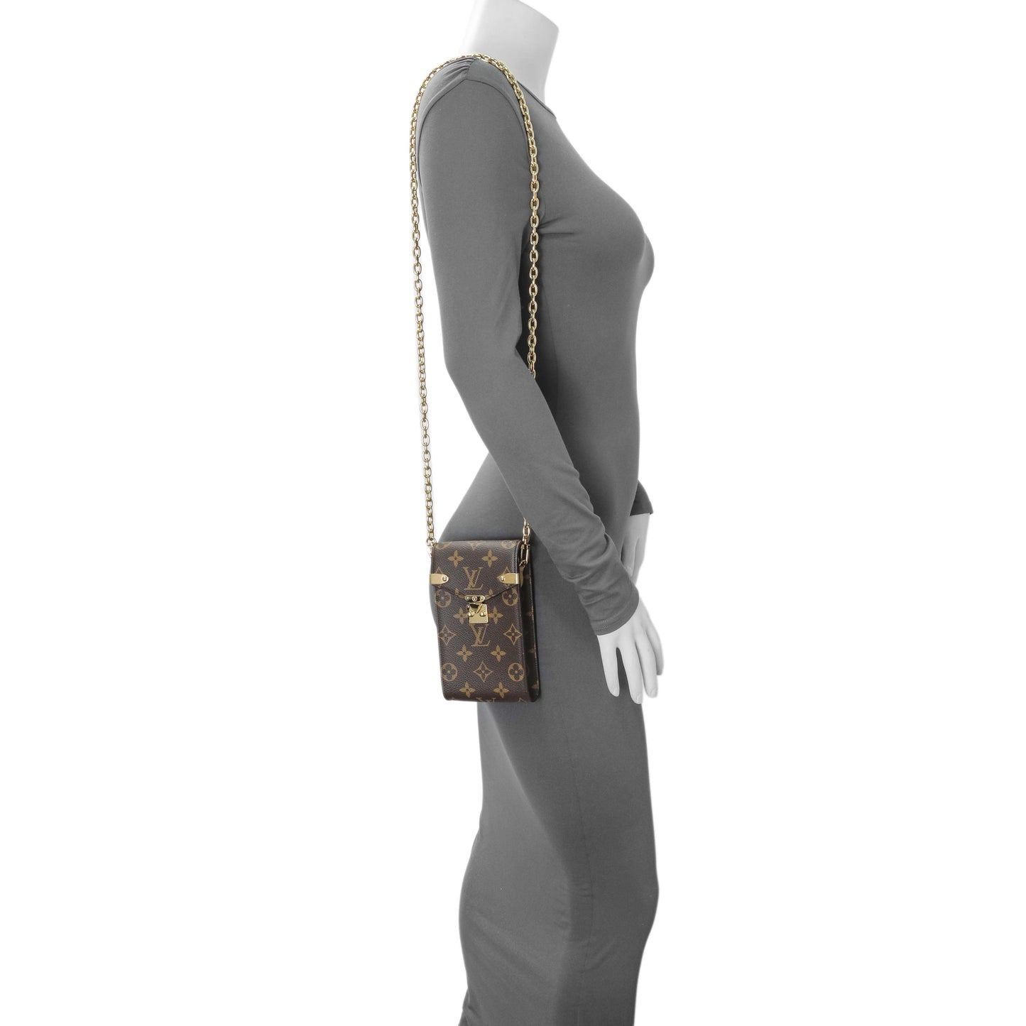 Exclusive Louis Vuitton Monogram Phone Pouch Métis — Lifestyle View