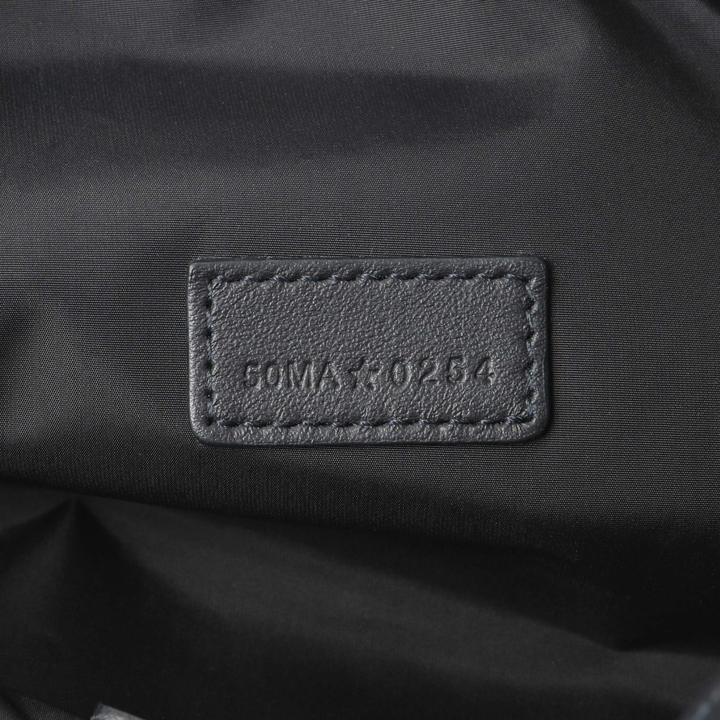 Exclusive Christian Dior Blue Technical Fabric Toile De Jouy Nomad Pouch — Lifestyle View