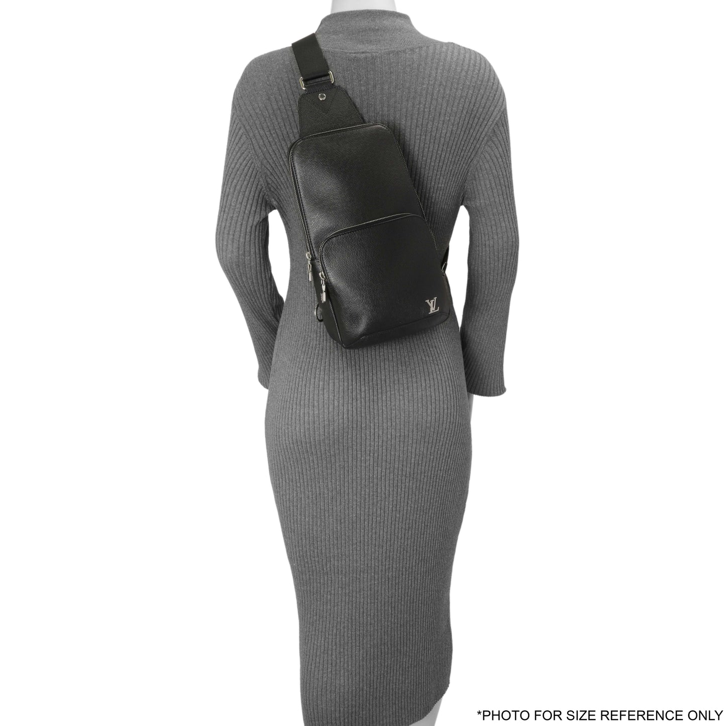 Exclusive Louis Vuitton Black Taiga Avenue Sling — Alternate View 7