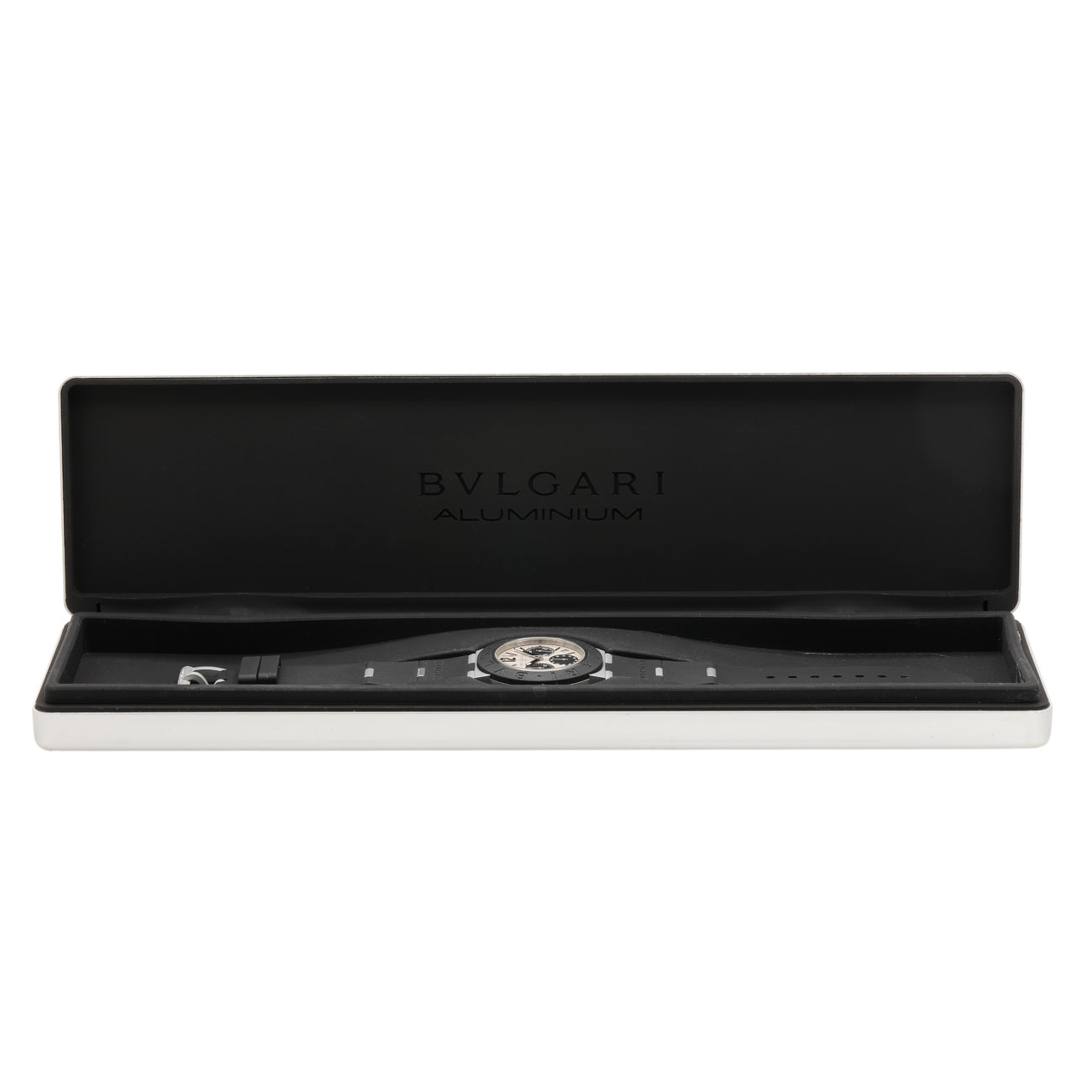 Exclusive Bulgari Aluminium Chronograph BB 40 AT CH — Lifestyle View