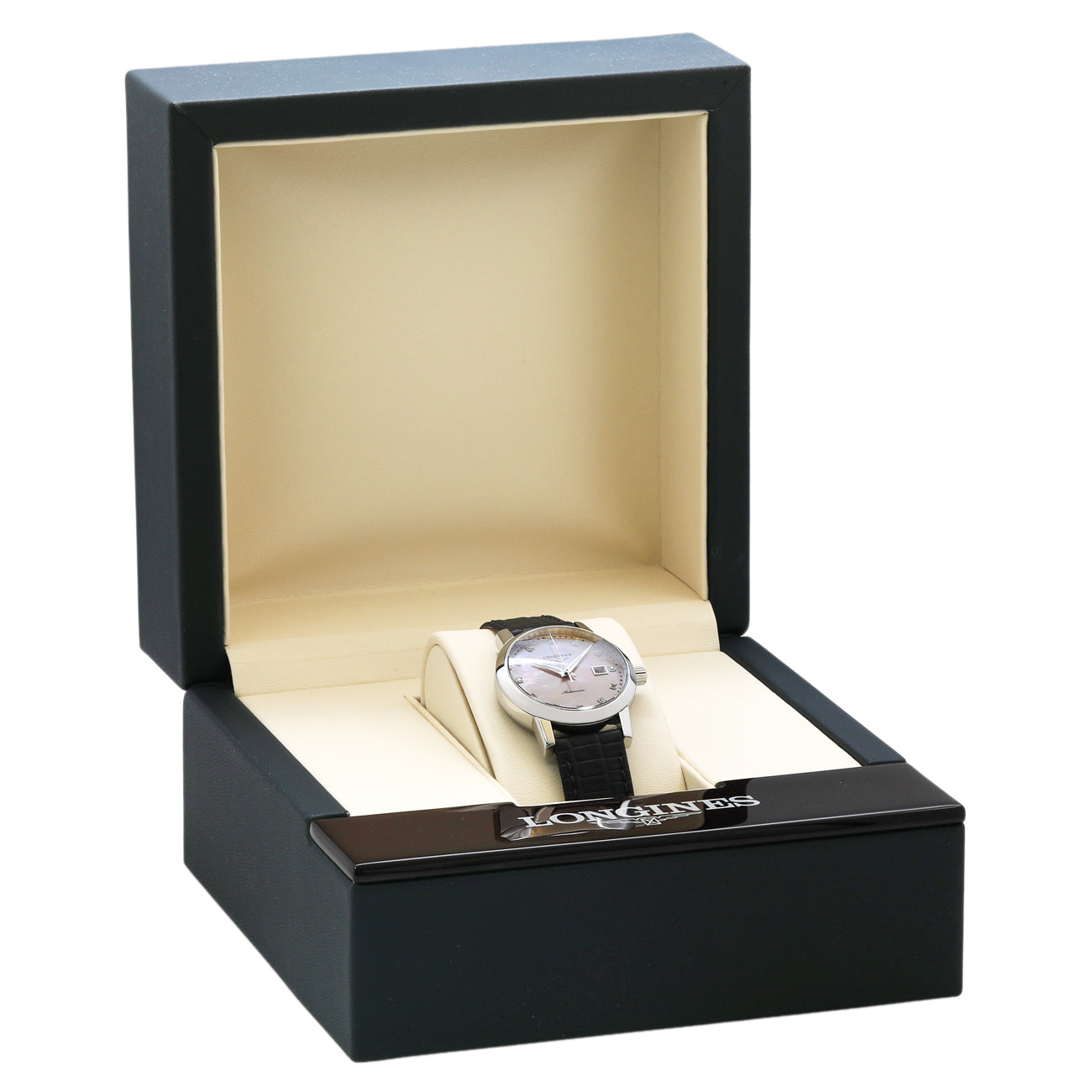 Exclusive Longines Stainless Steel The Longines Classic 1832 L4.325.4.87.2 — Lifestyle View