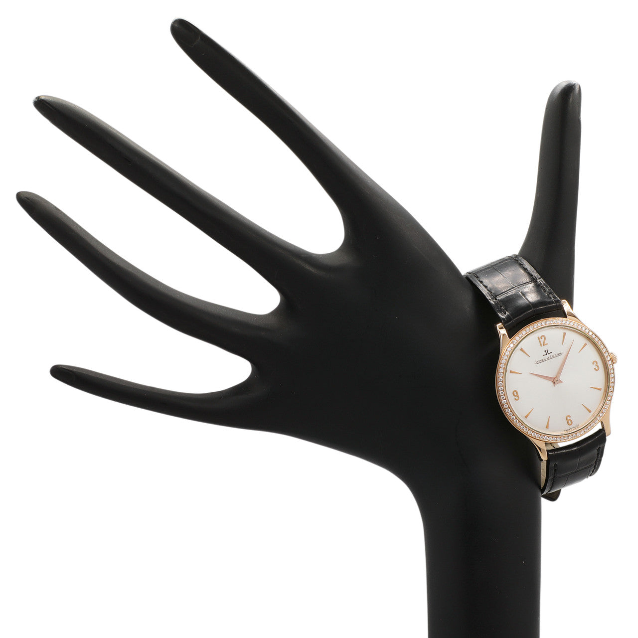 Exclusive Jaeger-LeCoultre 18K Rose Gold Master Ultra Thin 145.2.79S — Lifestyle View