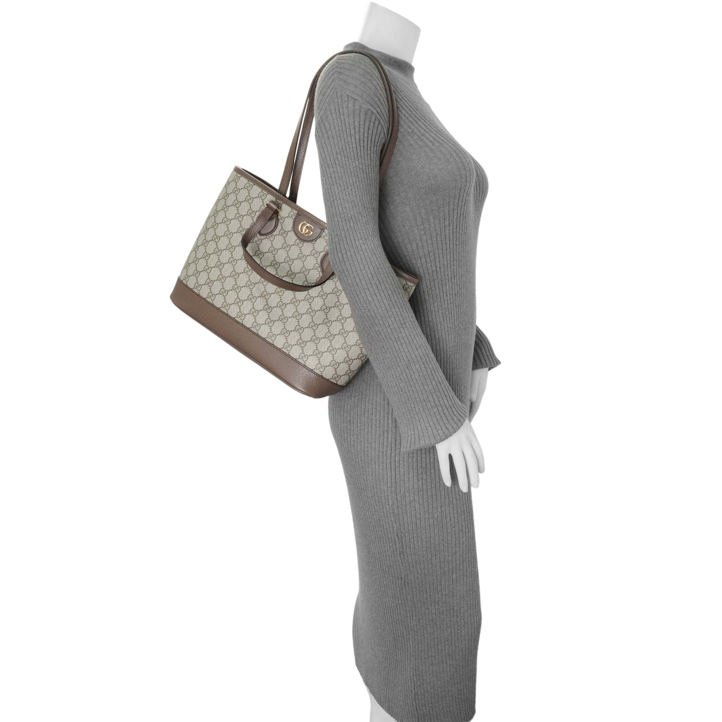 Exclusive Gucci GG Supreme Monogram Medium Ophidia Tote — Alternate View 7