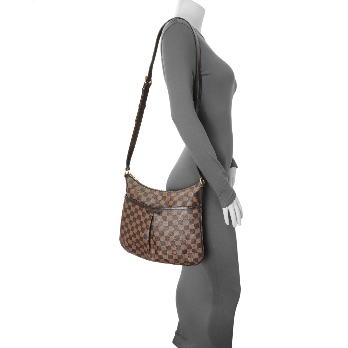 Exclusive Louis Vuitton Damier Ebene Bloomsbury PM — Alternate View 9