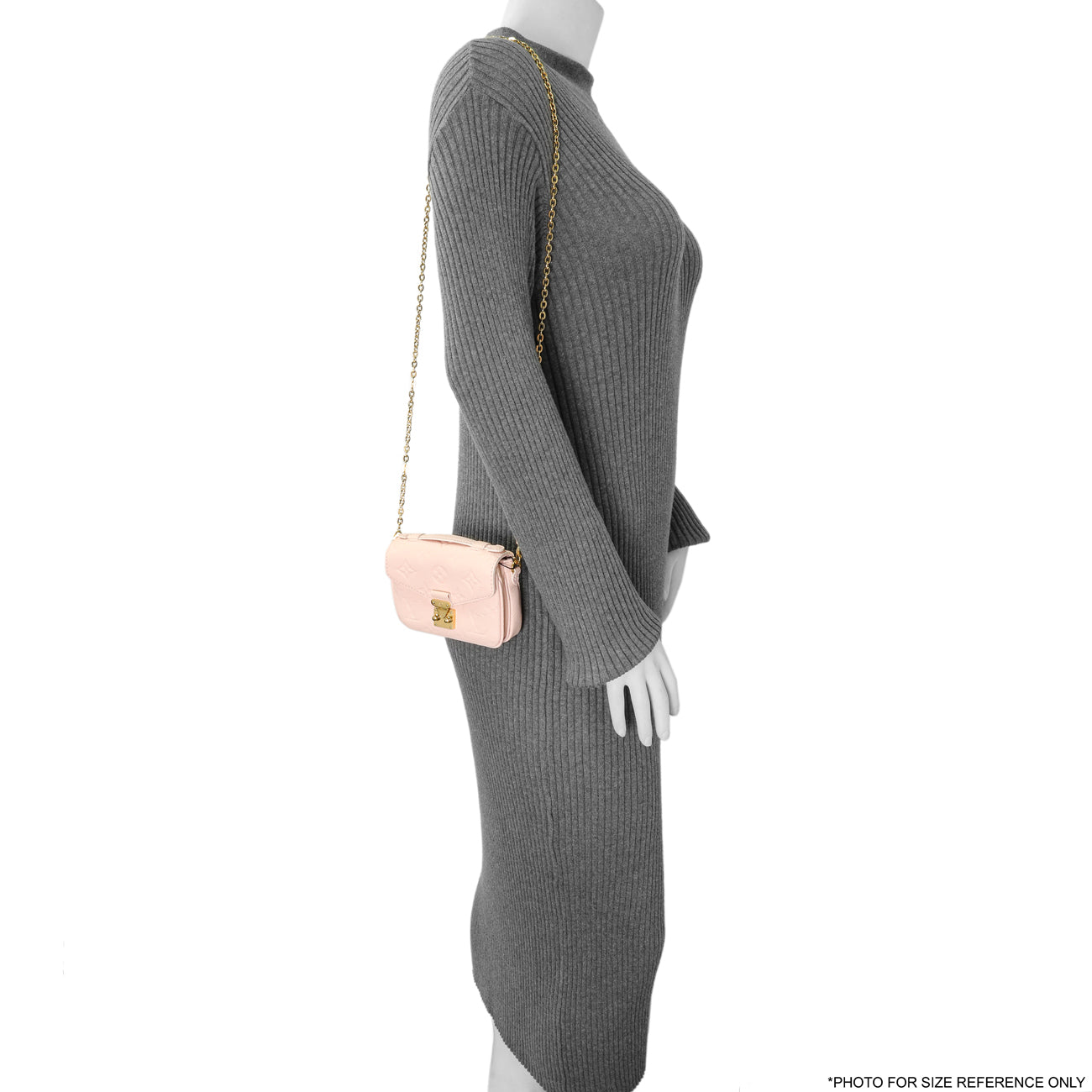 Exclusive Louis Vuitton Pink Empreinte Micro Metis — Lifestyle View