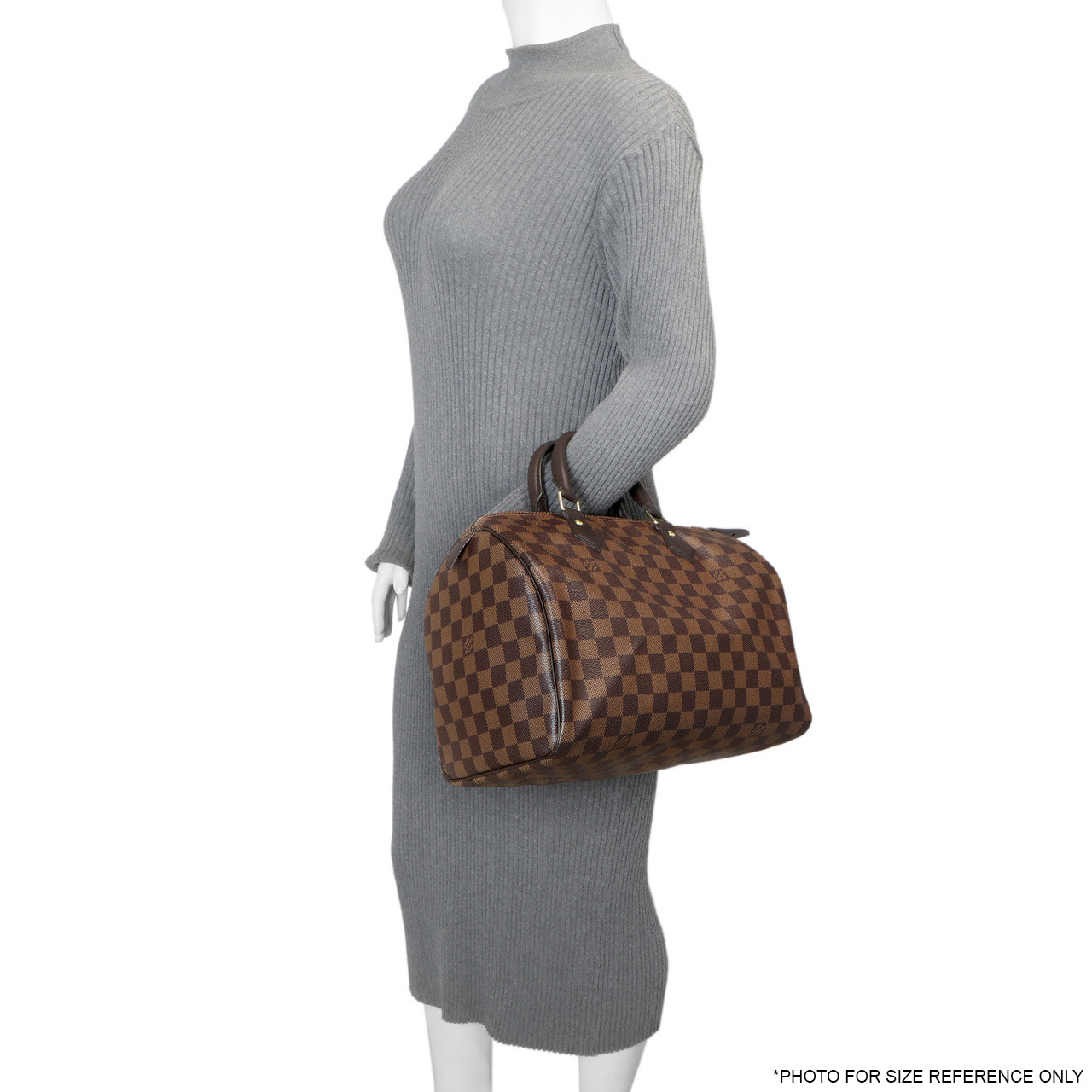 Exclusive Louis Vuitton Damier Ebene Speedy 30 — Alternate View 10