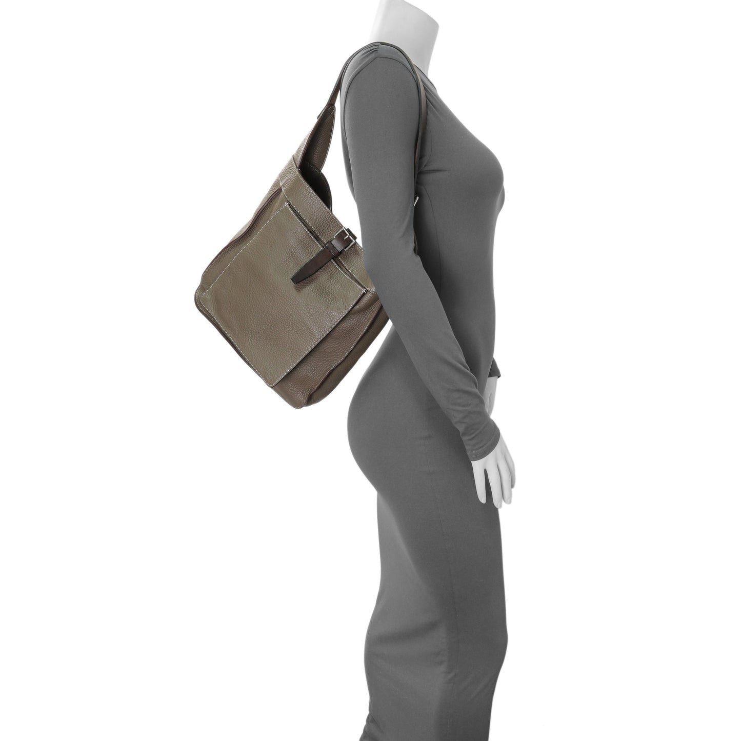 Exclusive Hermes Grey Togo Marwari PM — Alternate View 12