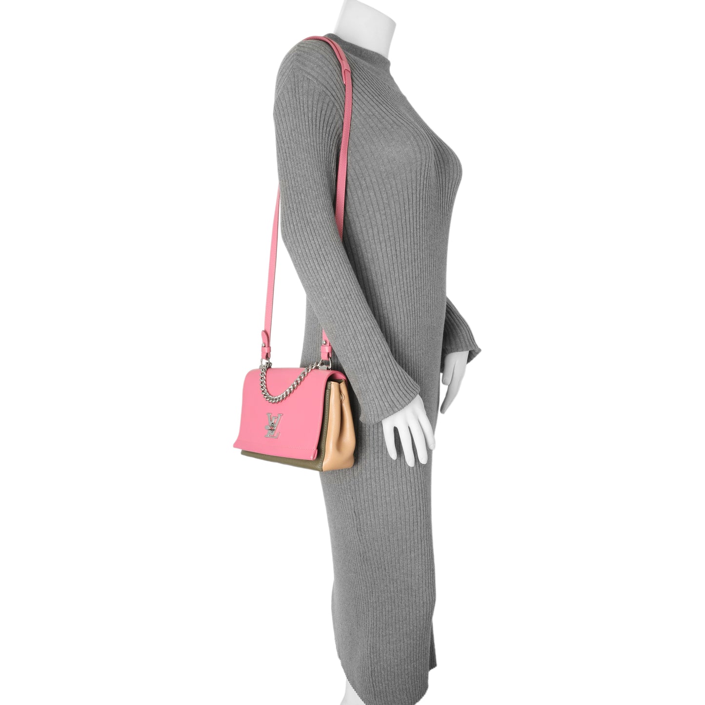Exclusive Louis Vuitton Soft Calfskin Lockme II Chain Bag BB — Alternate View 12