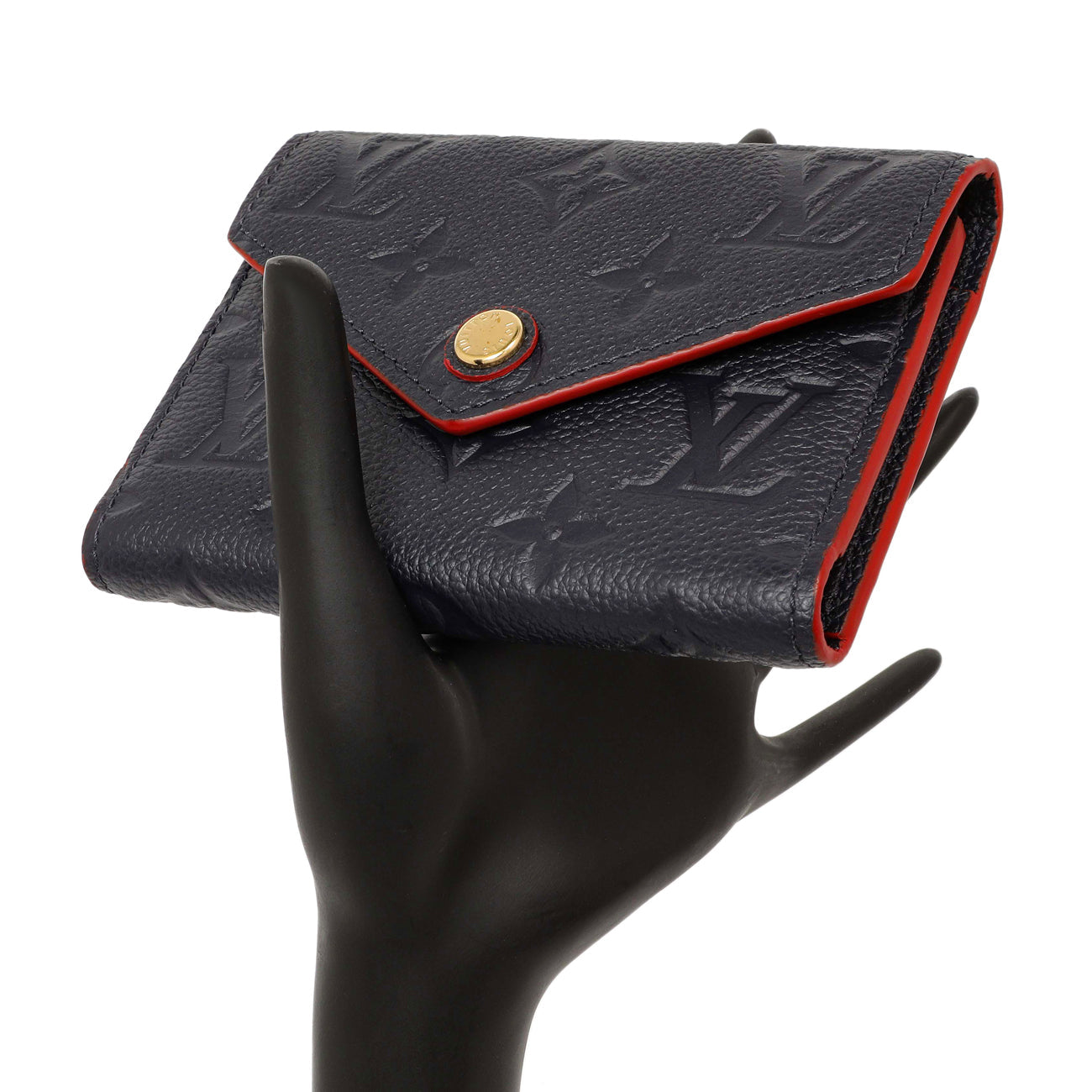 Exclusive Louis Vuitton Marine Rouge Empreinte Victorine Wallet — Alternate View 7