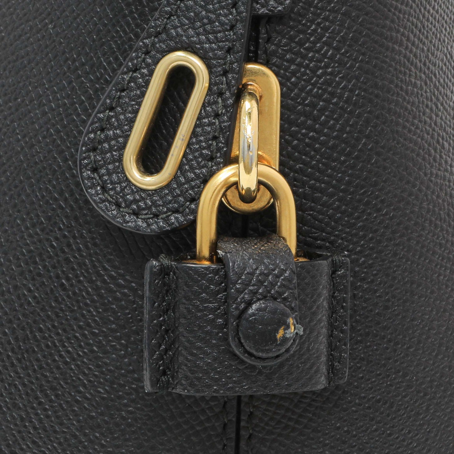 Exclusive Balenciaga Black Grained Calfskin M Ville Top Handle Bag — Alternate View 11