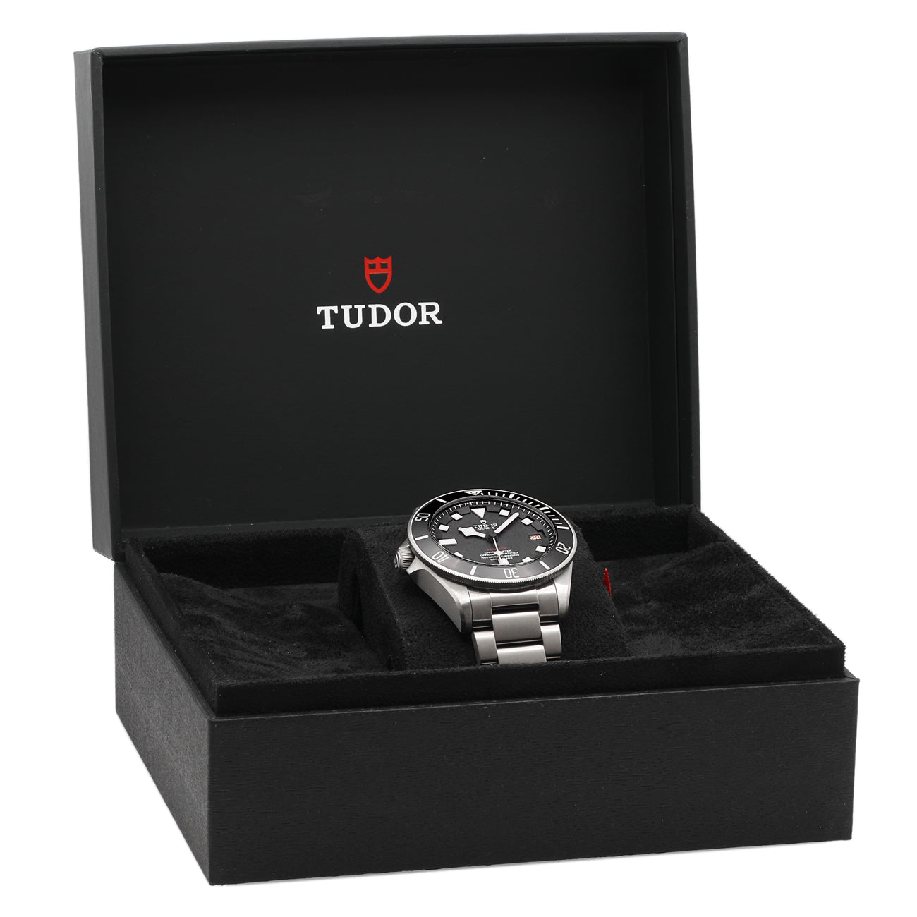 Exclusive Tudor Titanium Pelagos LHD 25610TNL — Detail View