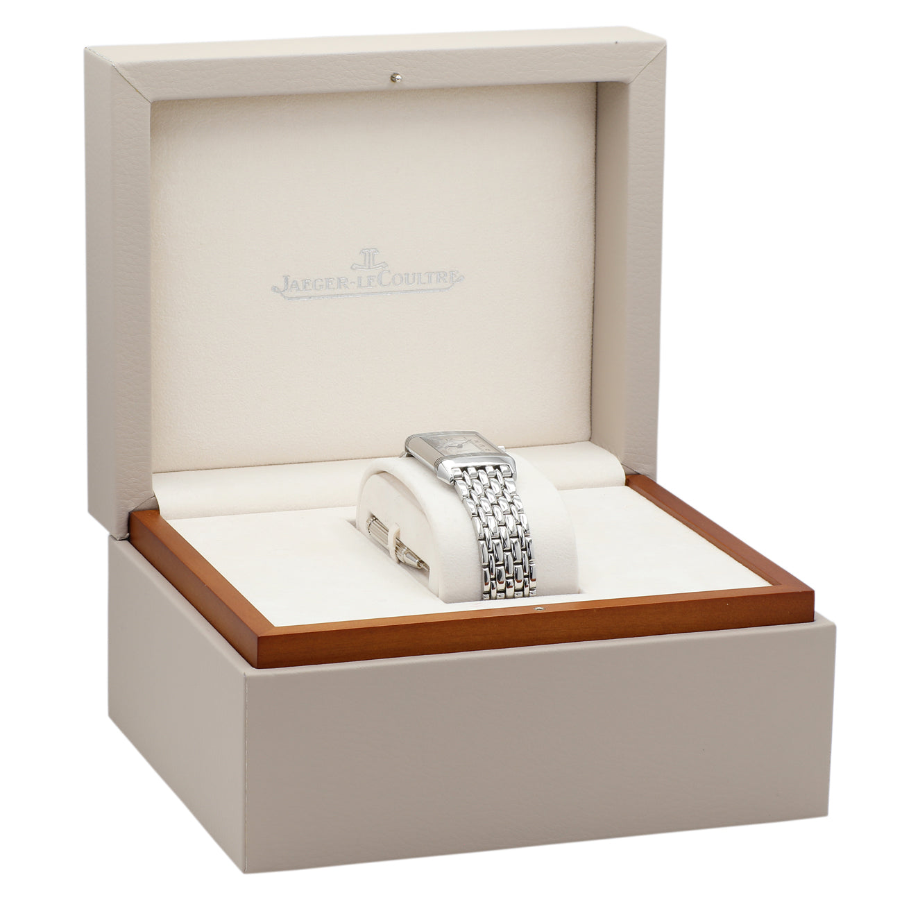 Exclusive Jaeger LeCoultre Stainless Steel Reverso Classic Q2508110 — Top View