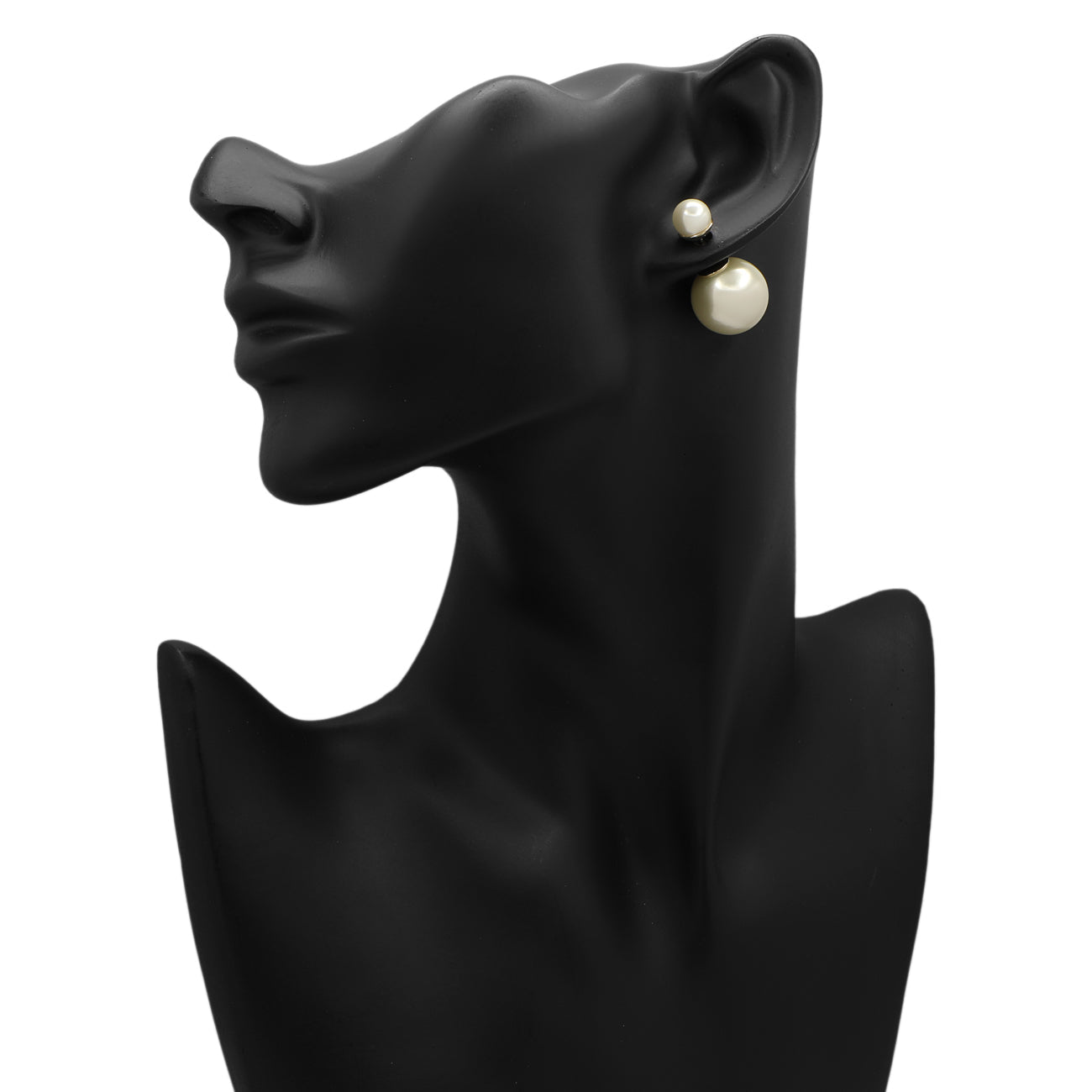 Exclusive Christian Dior Mise En Dior Tribal Earrings — Back View