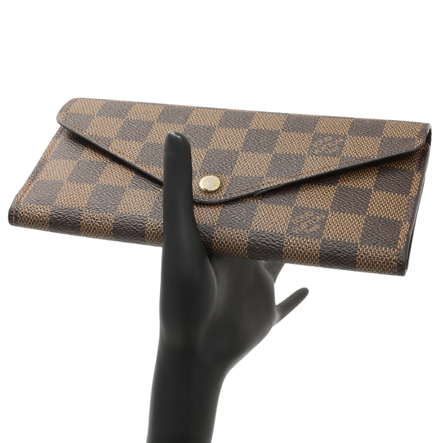 Exclusive Louis Vuitton Damier Ebene Josephine Wallet — Alternate View 8