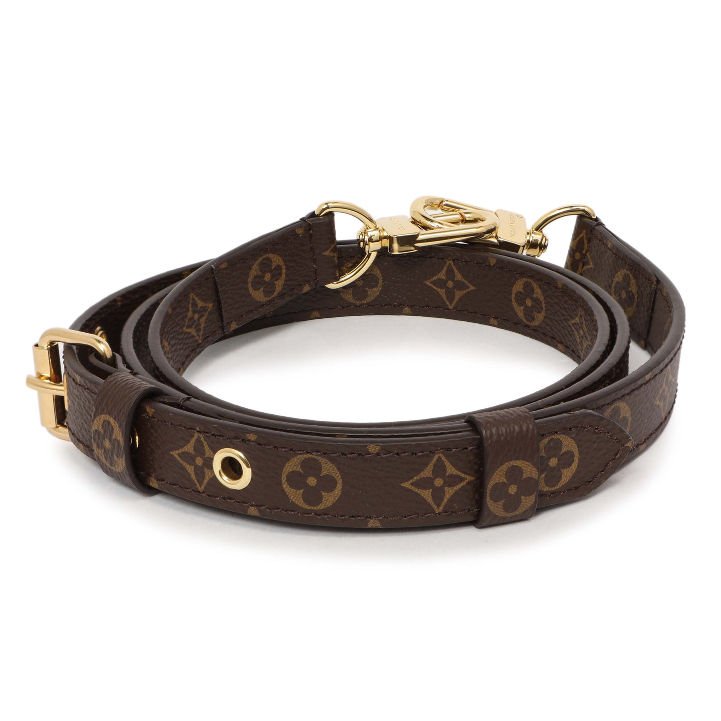 Exclusive Louis Vuitton Monogram Adjustable Shoulder Strap 20mm — Side View