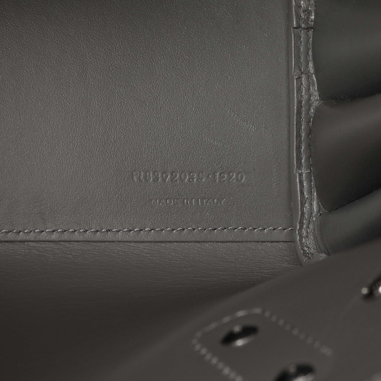 Exclusive Saint Laurent Fog Grained Calfskin Nano Sac De Jour — Lifestyle View