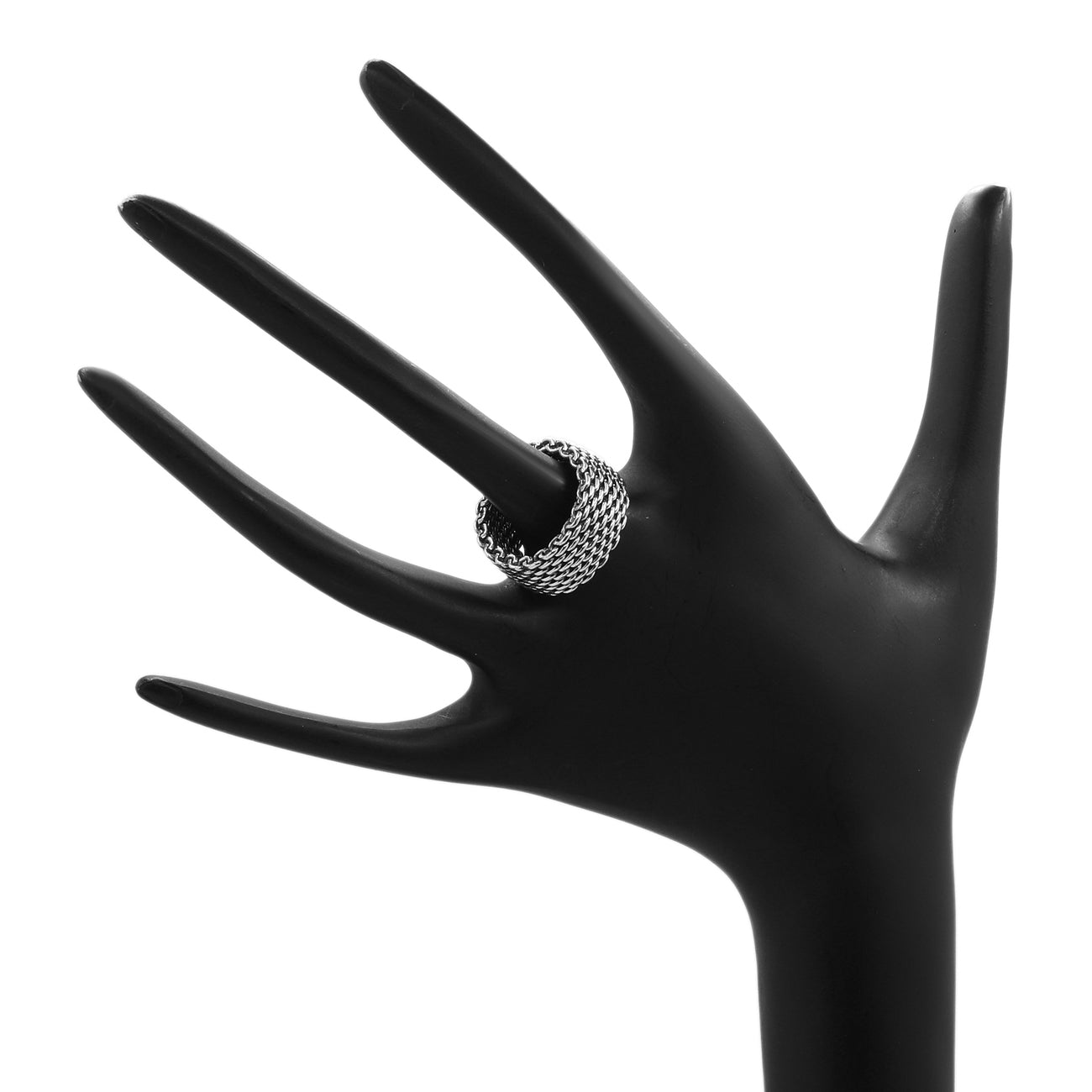 Exclusive Tiffany & Co. Sterling Silver Somerset Ring — Back View
