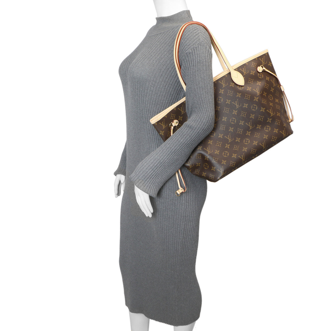Exclusive Louis Vuitton Monogram Neverfull MM — Alternate View 10