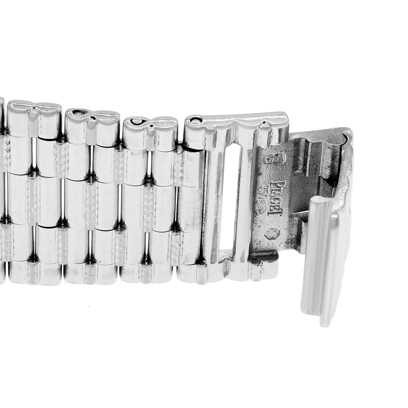 Exclusive Piaget 18K White Gold Pave Diamond 9706 — Top View