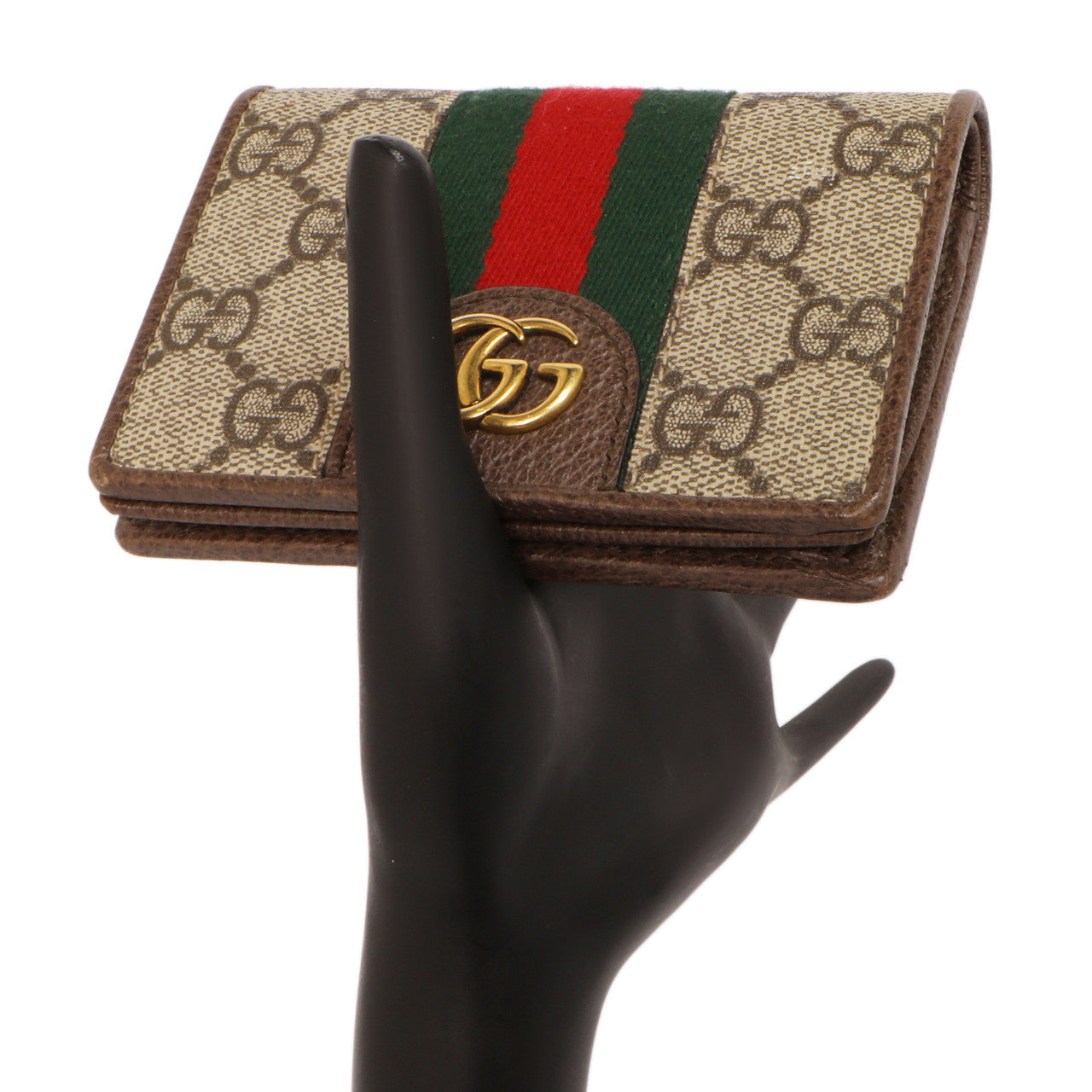 Exclusive Gucci X Disney GG Supreme Monogram Three Little Pigs Ophidia Card Case — Alternate View 7