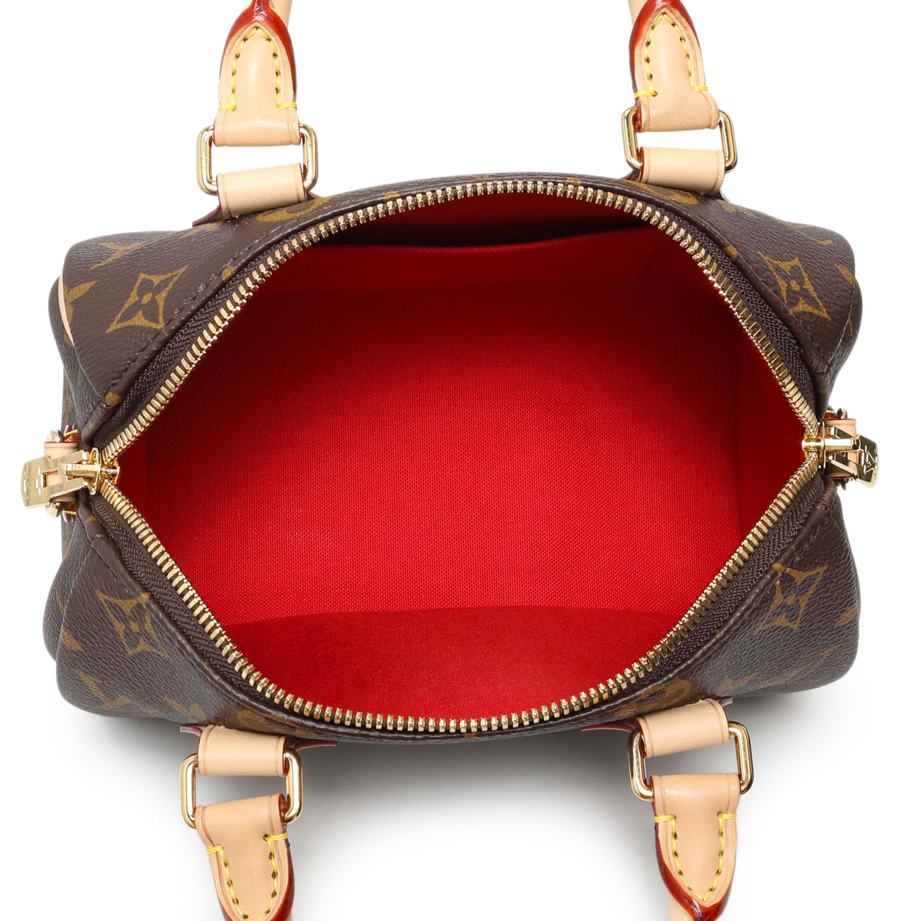 Exclusive Louis Vuitton Monogram Speedy 20 Bandouliere — Top View