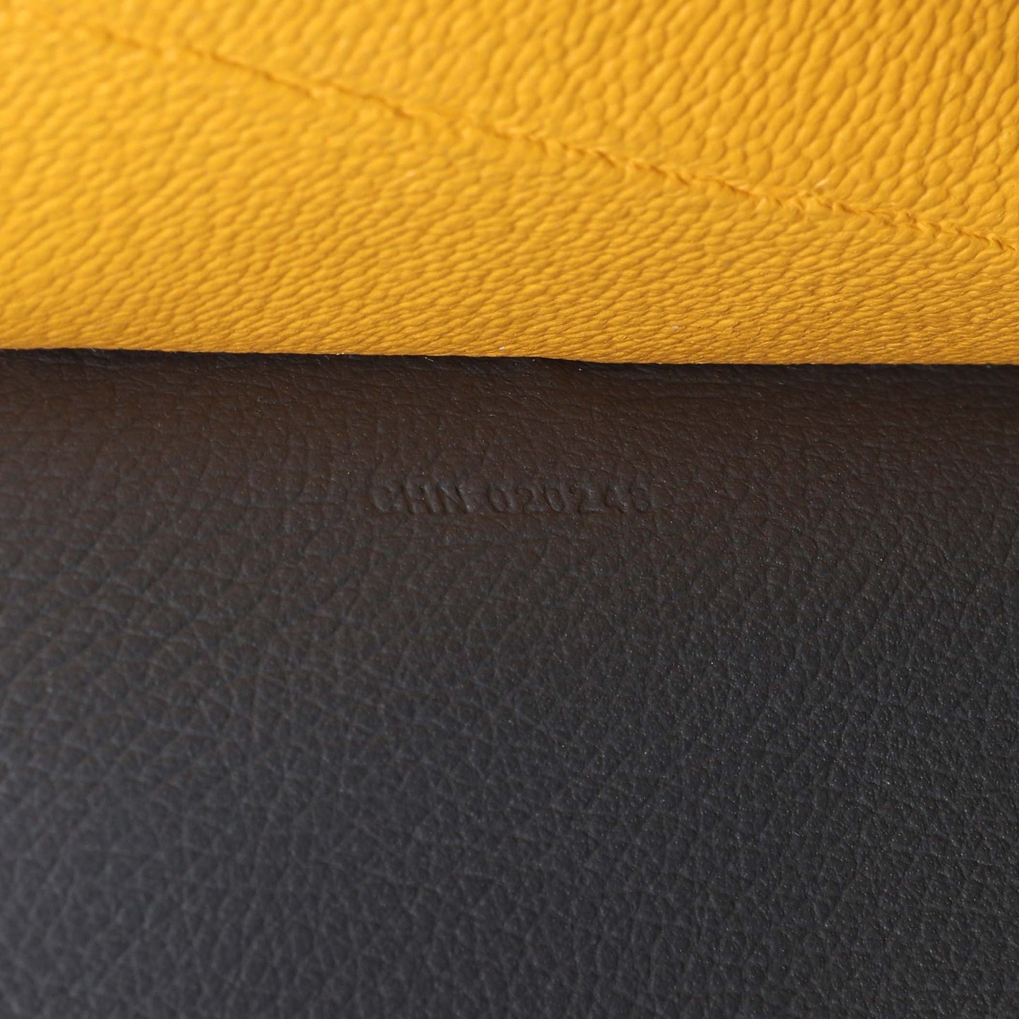Exclusive Goyard Grey Goyardine Calfskin Chypre Wallet Pouch — Alternate View 10