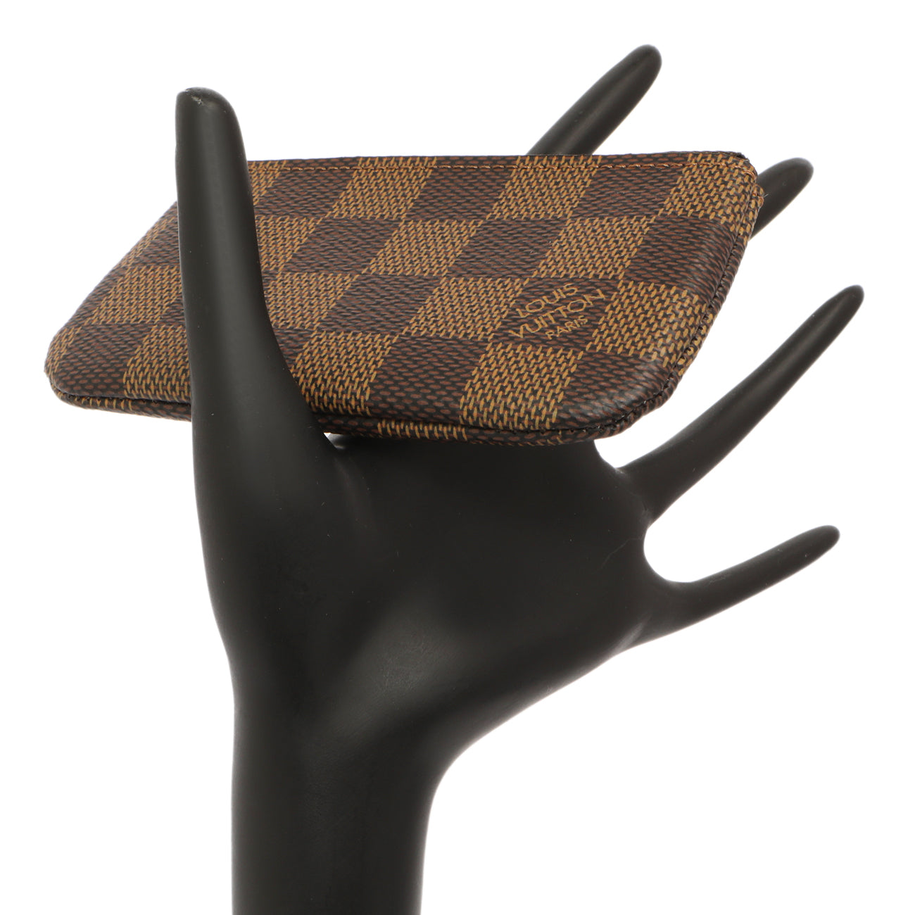 Exclusive Louis Vuitton Damier Ebene Key Pouch — Alternate View 7