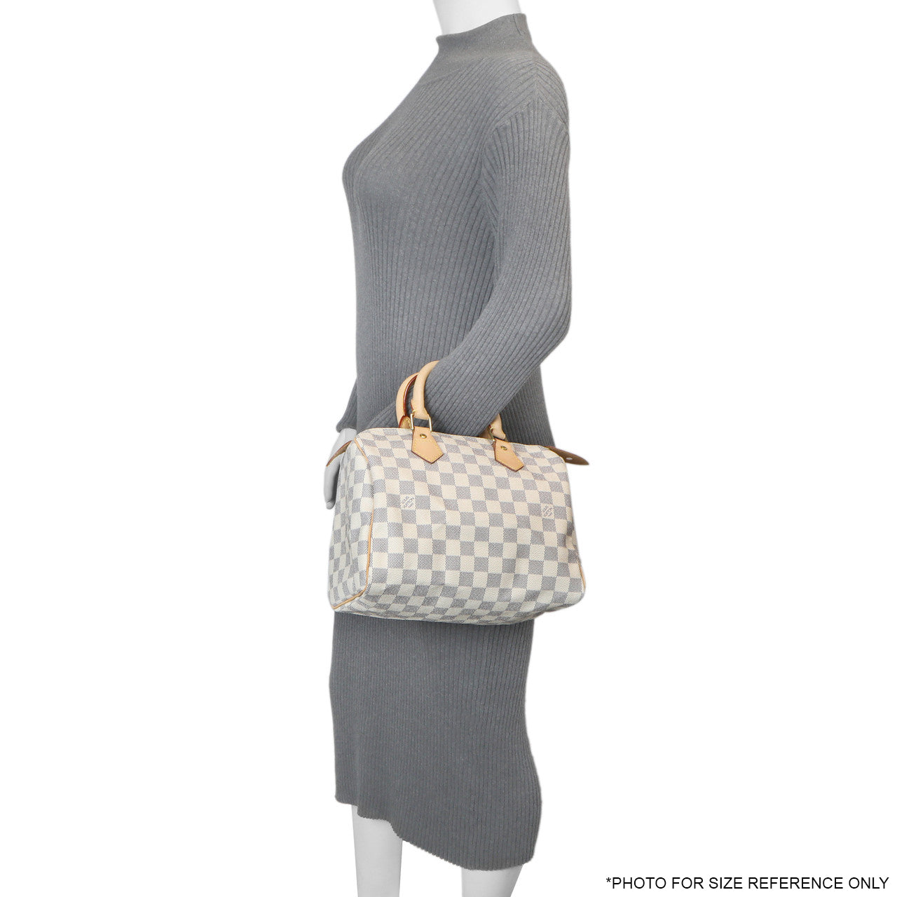Exclusive Louis Vuitton Damier Azur Speedy 25 — Alternate View 10