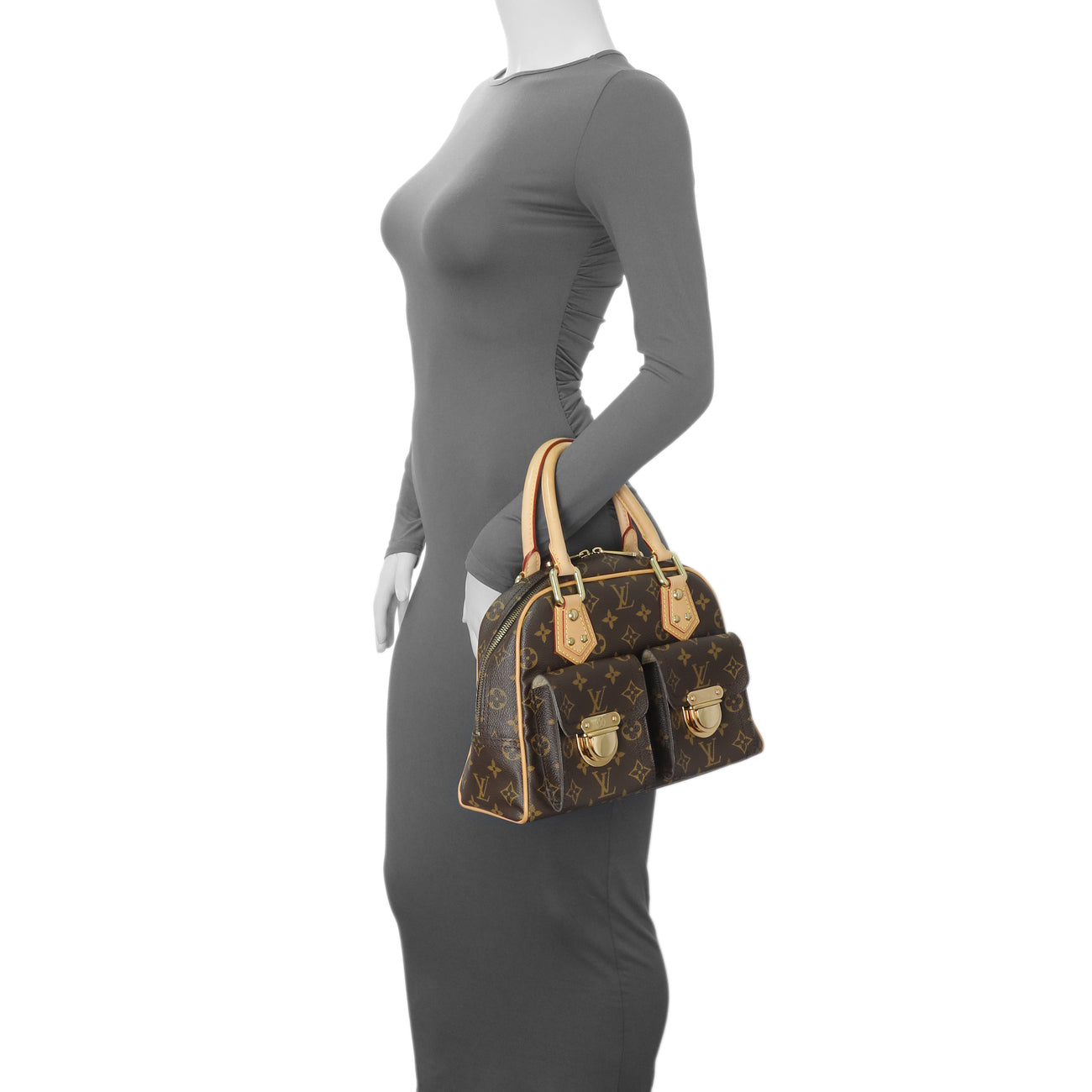 Exclusive Louis Vuitton Monogram Manhattan PM — Alternate View 11