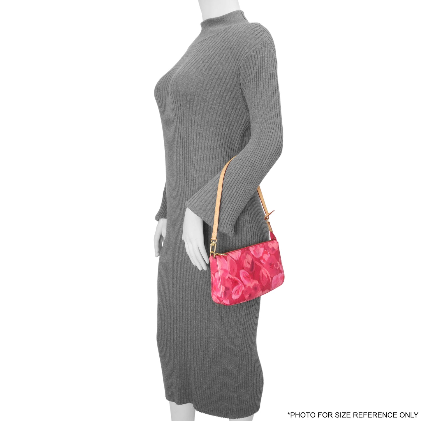Exclusive Louis Vuitton Rose Indien Vernis Ikat Pochette Accessories NM — Alternate View 7