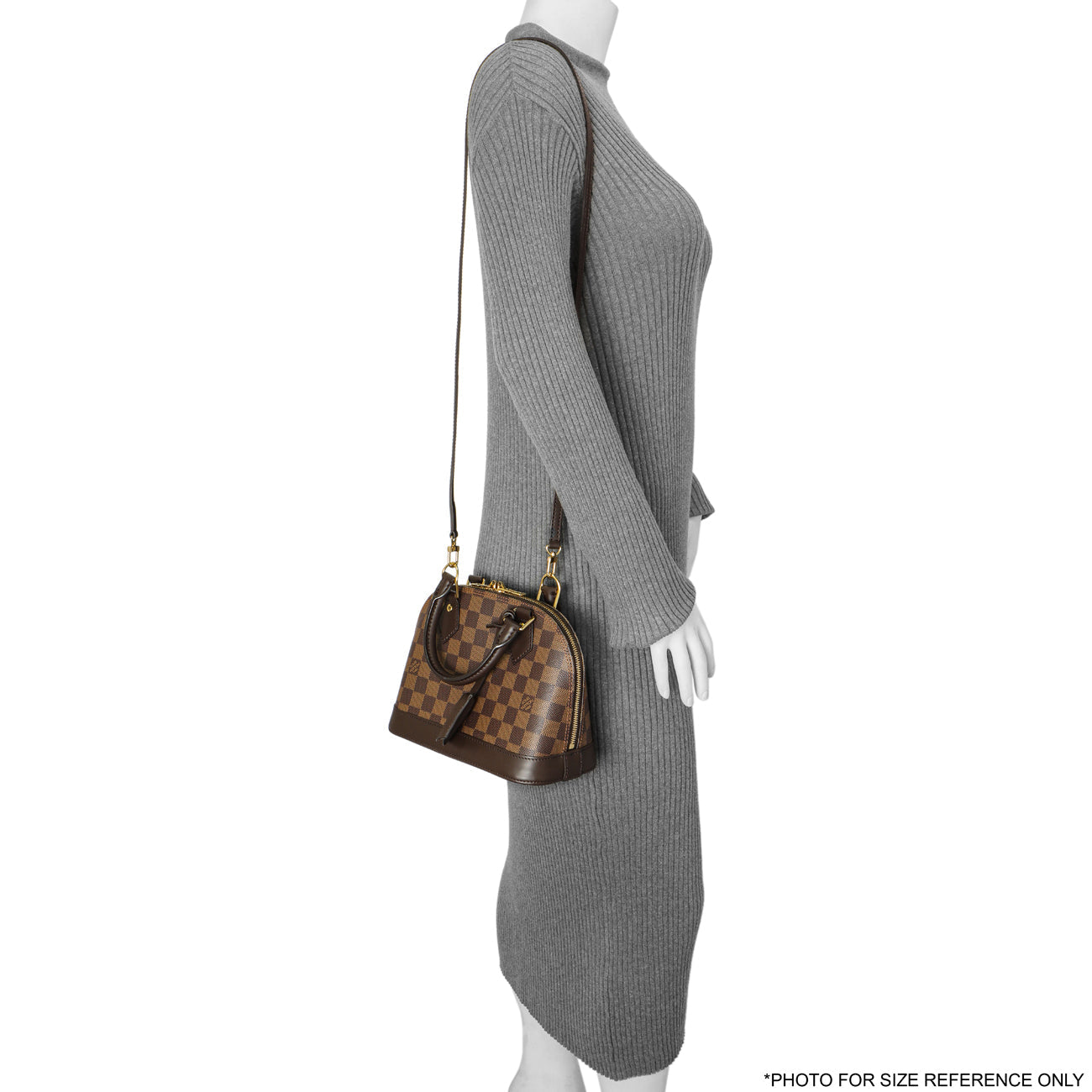 Exclusive Louis Vuitton Damier Ebene Alma BB — Alternate View 8