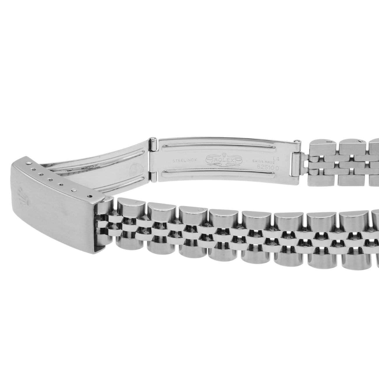 Exclusive Rolex Stainless Steel Oyster Perpetual Date 69160 — Top View