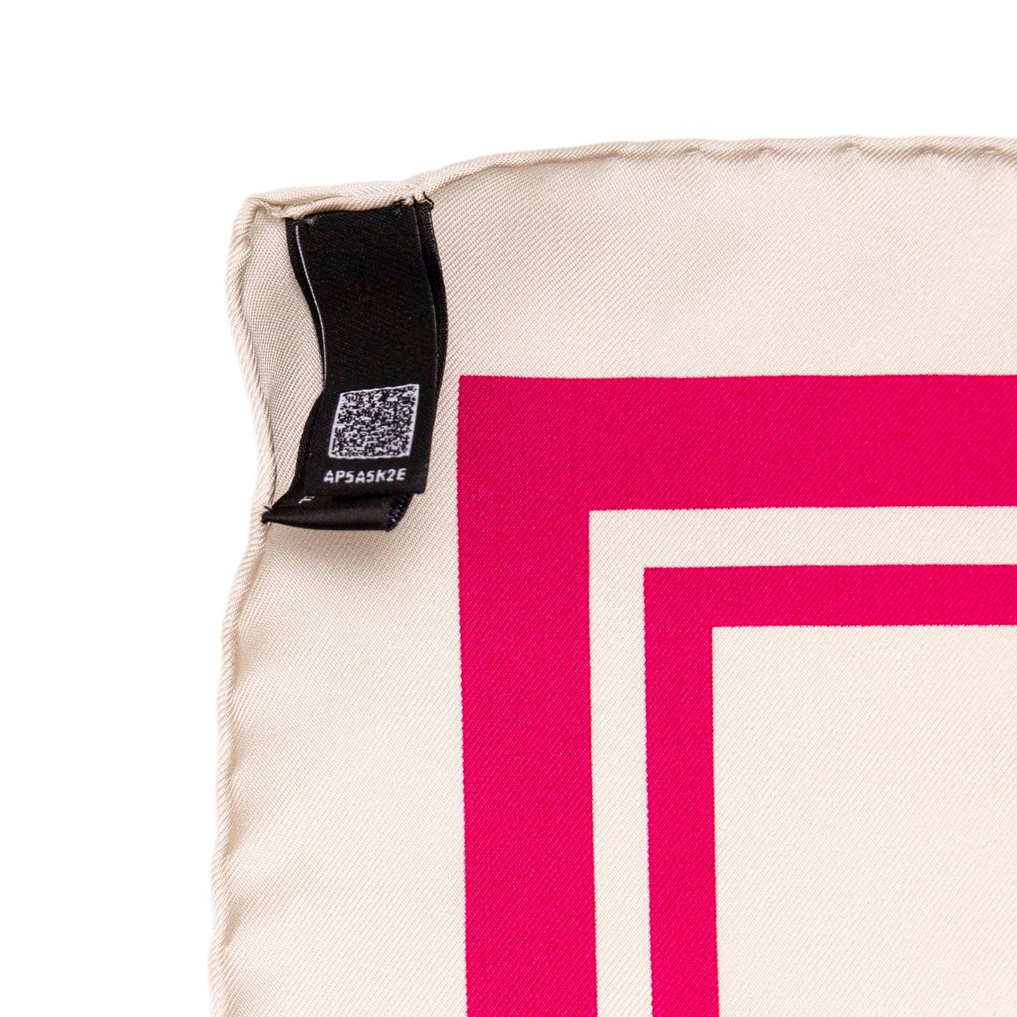 Exclusive Chanel Silk Square Scarf — Detail View