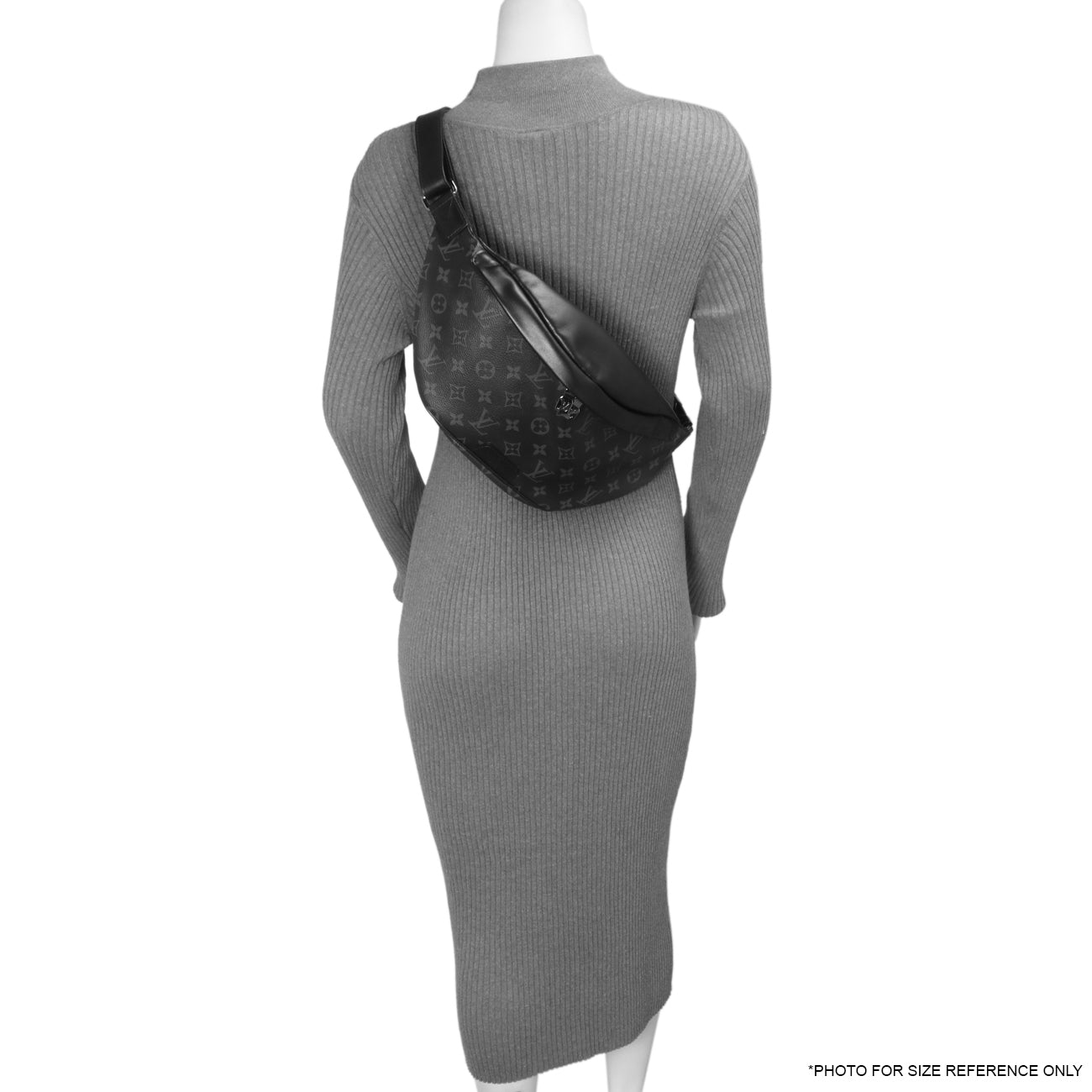 Exclusive Louis Vuitton Monogram Eclipse Discovery Bumbag — Lifestyle View