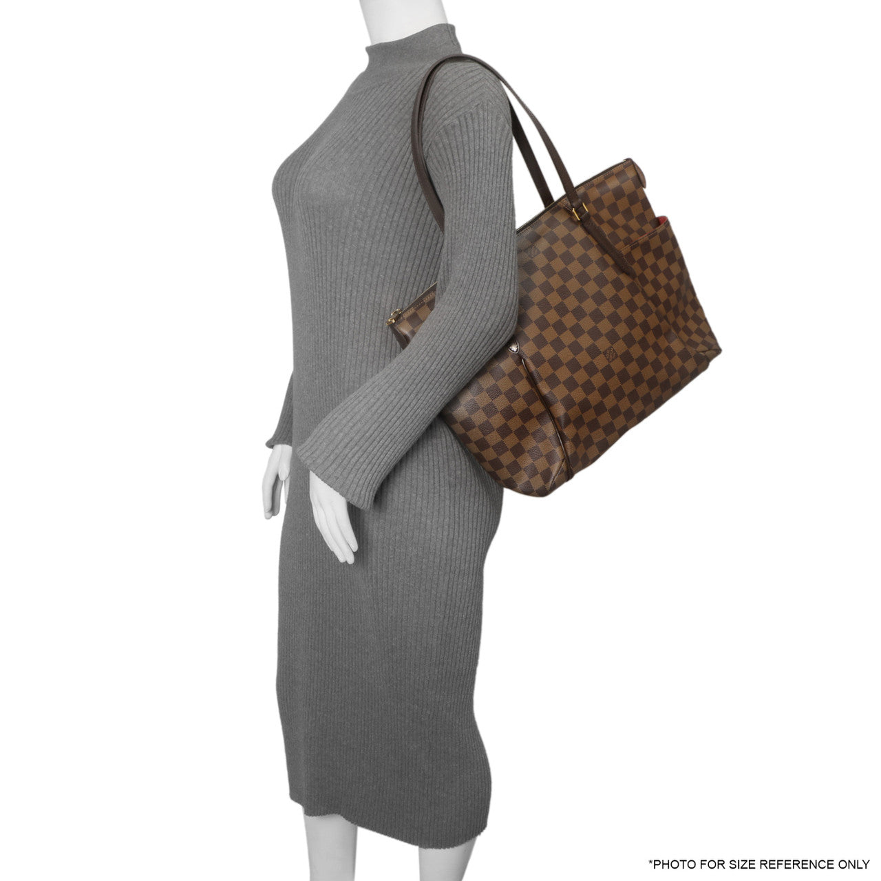 Exclusive Louis Vuitton Damier Ebene Totally MM — Alternate View 7