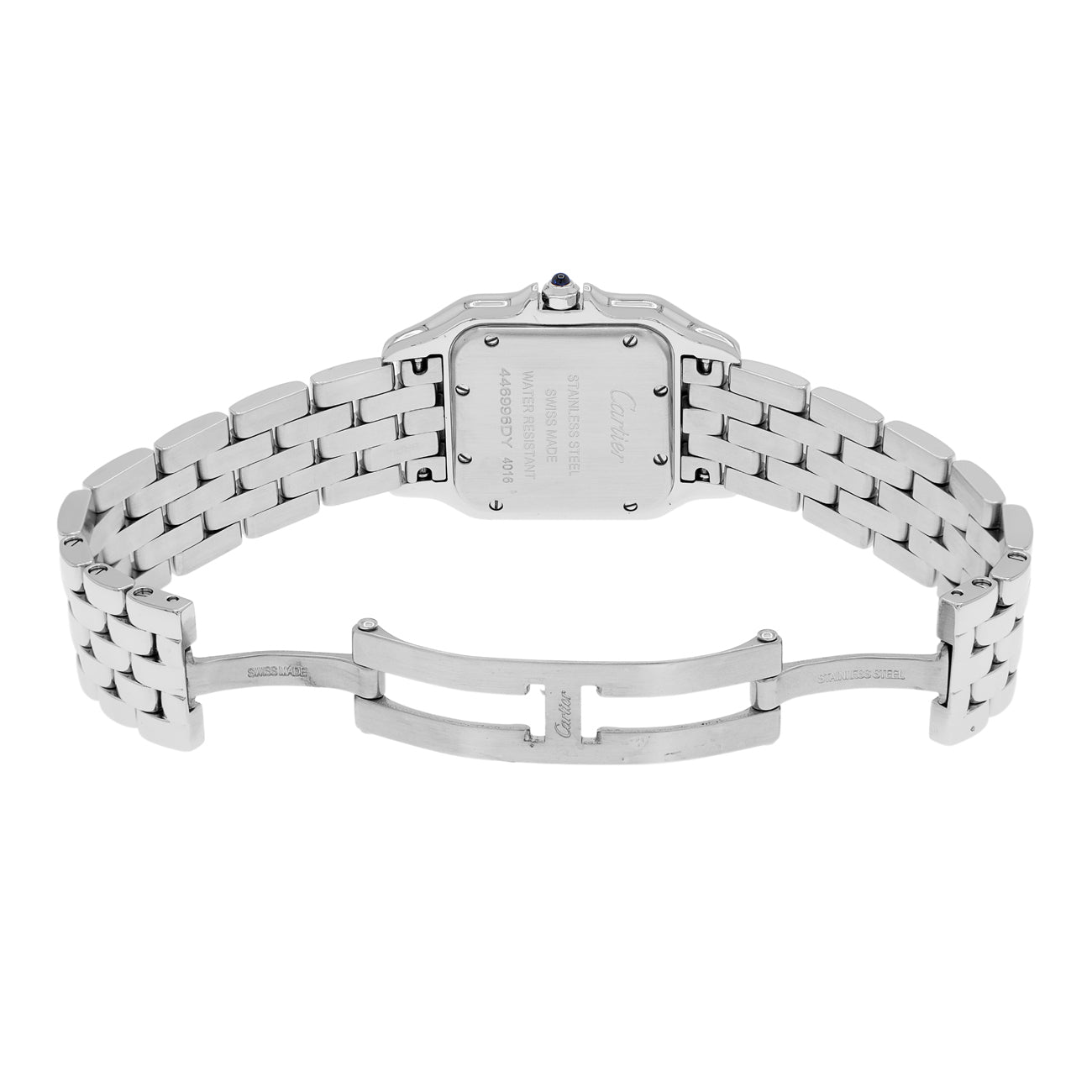Exclusive Cartier Stainless Steel Panthère Quartz WSPN0007 — Top View