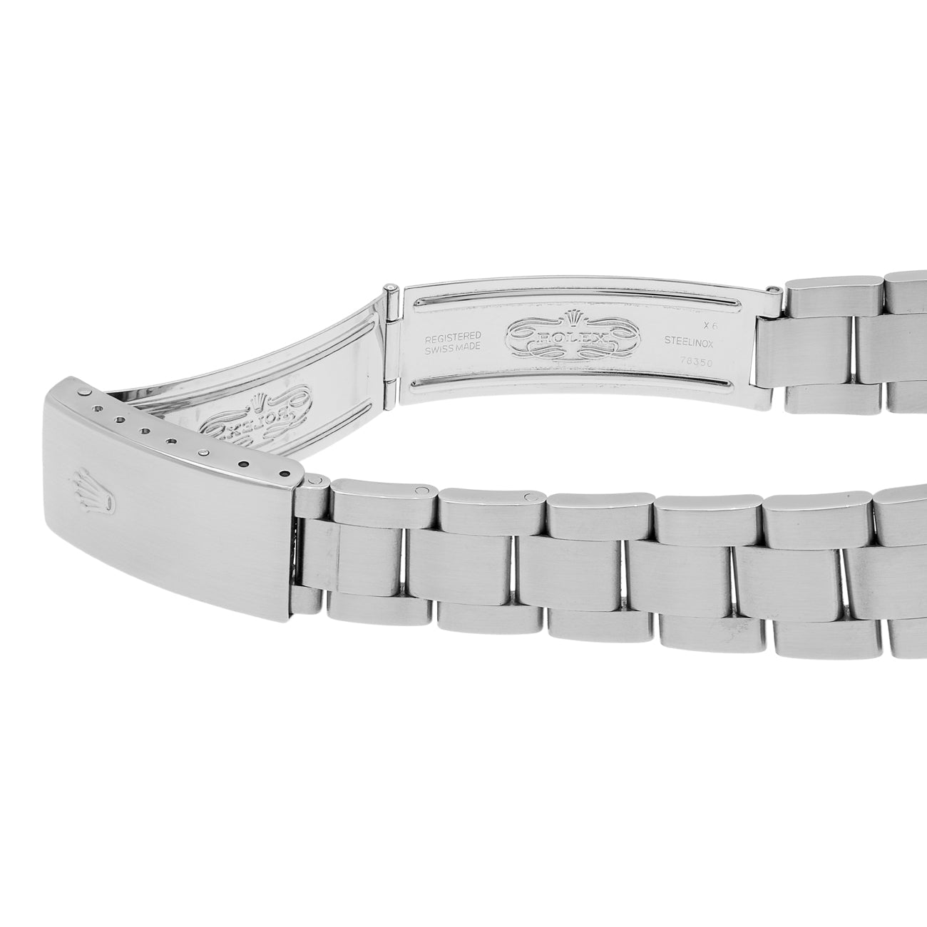 Exclusive Rolex Stainless Steel Oyster Perpetual 31 77080 — Top View