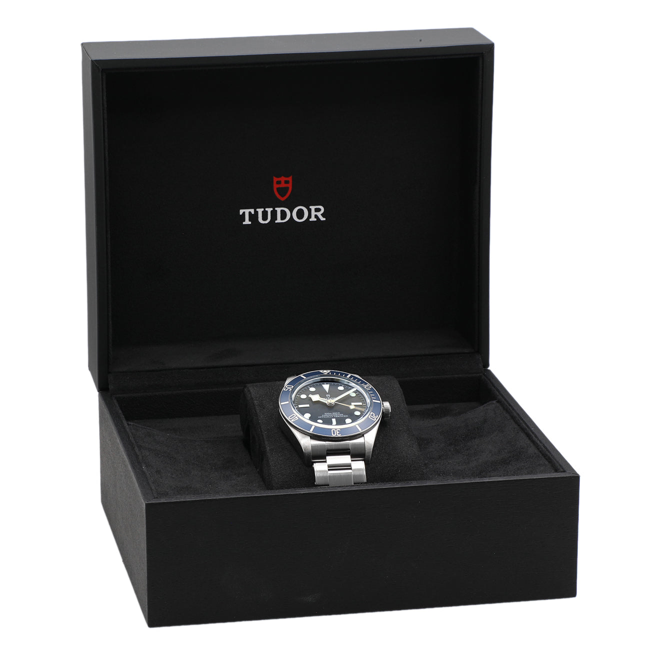 Exclusive Tudor Stainless Steel Black Bay Fifty-Eight 79030B — Detail View