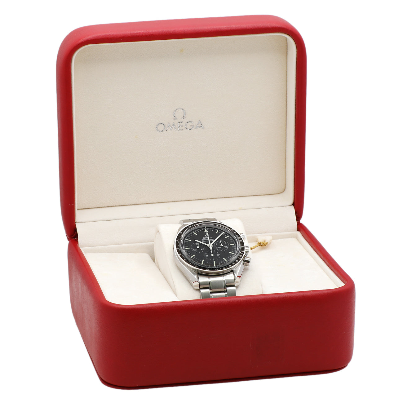 Exclusive Omega Stainless Steel Speedmaster Professional Moonwatch 3573.50.00 — Detail View
