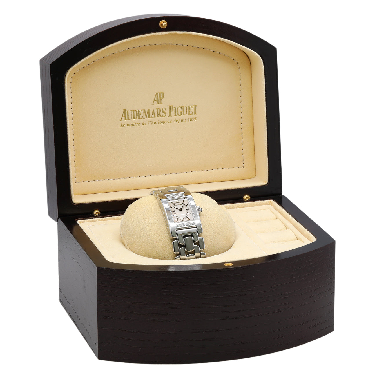 Exclusive Audemars Piguet Stainless Steel Diamond Promesse 67259ST.Z.1156ST.01 — Detail View