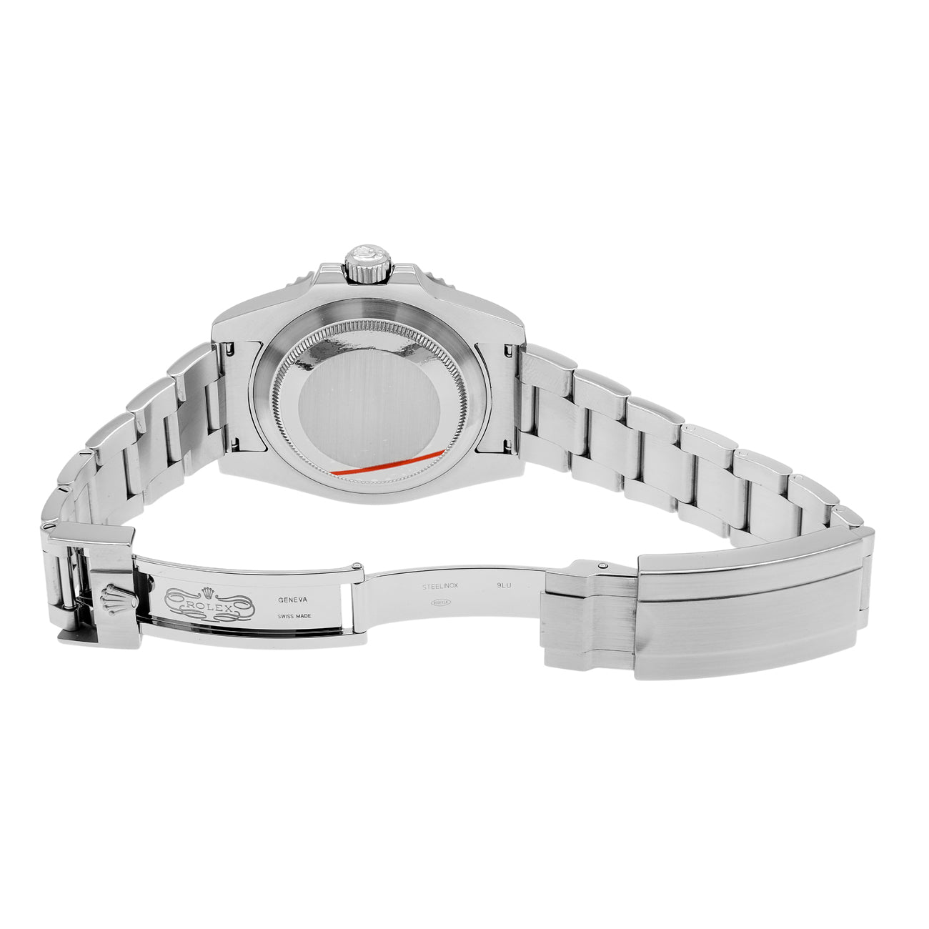 Exclusive Rolex Stainless Steel Submariner 114060 — Top View