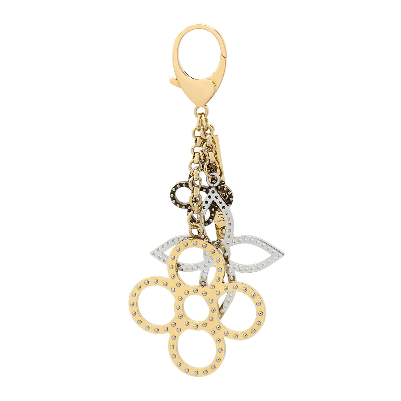 Exclusive Louis Vuitton Bijoux Sac Tapage Key Holder and Bag Charm — Side View