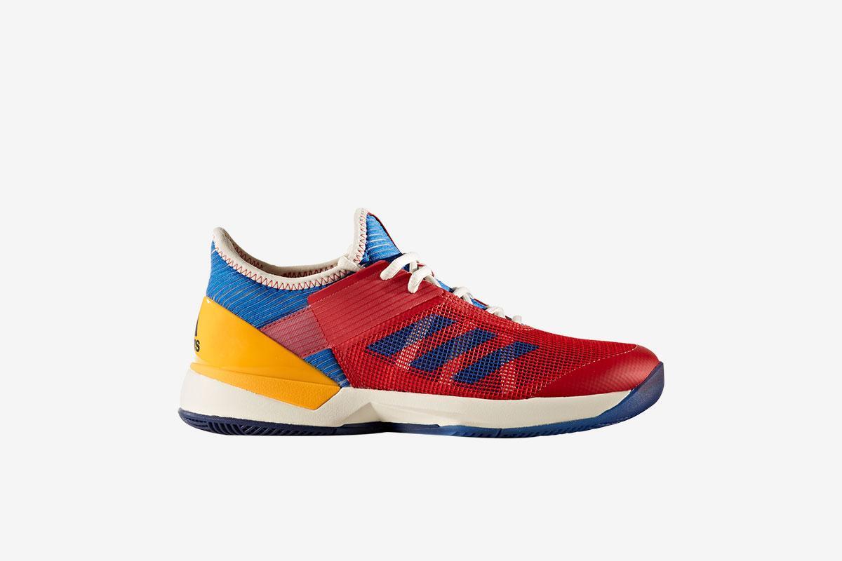 Exclusive adidas Originals Tennis Collection by Pharrell Williams Adizero Ube "Chalk" — 3 — Front View